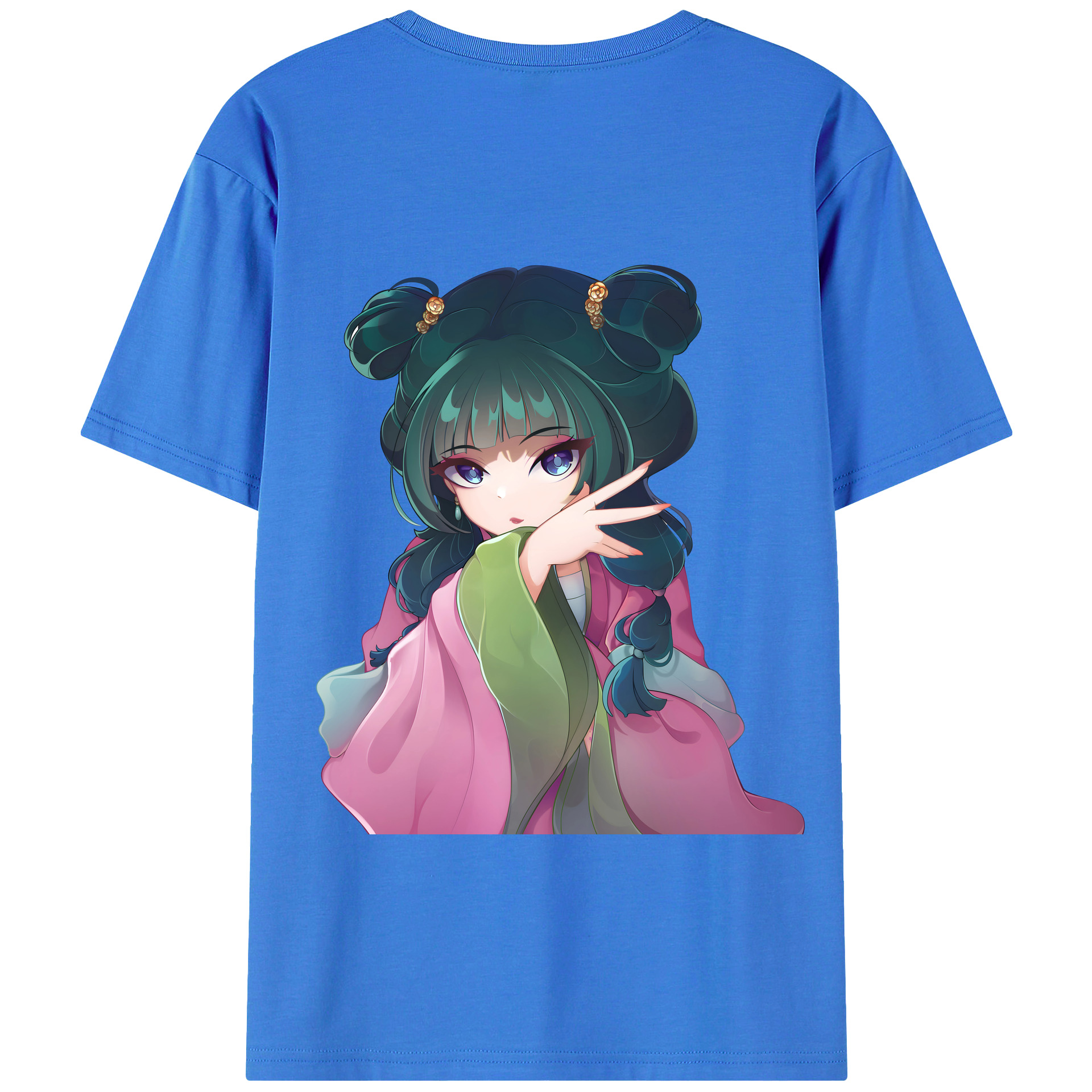 （画像用） 薬屋のひとりごと The Apothecary Diaries 綿100％半袖Tシャツ（背面プリント）