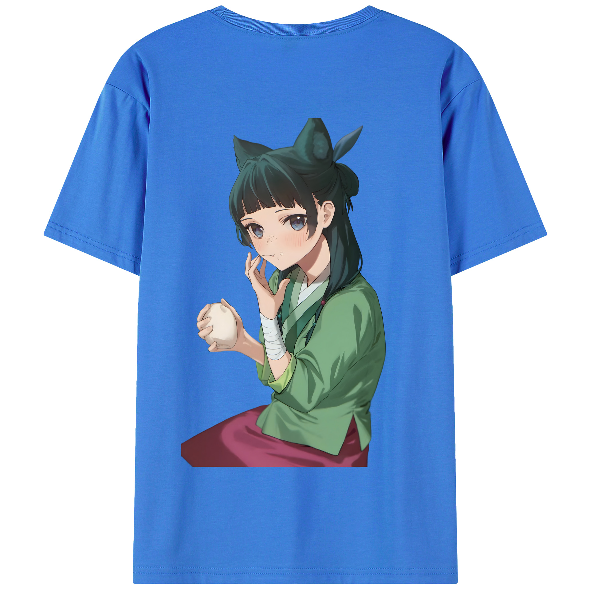 （画像用） 薬屋のひとりごと The Apothecary Diaries 綿100％半袖Tシャツ（背面プリント）