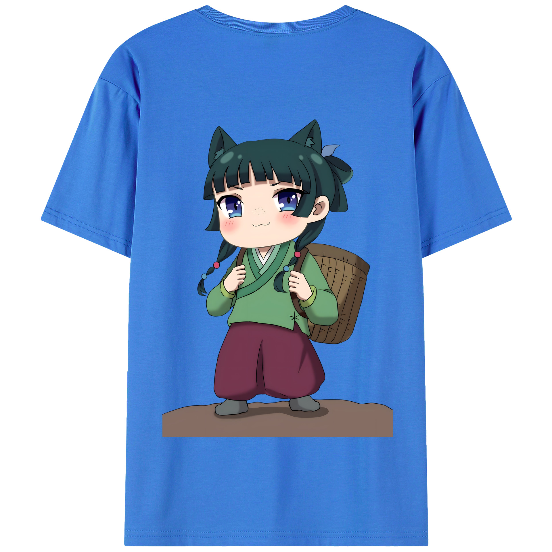 （画像用） 薬屋のひとりごと The Apothecary Diaries 綿100％半袖Tシャツ（背面プリント）