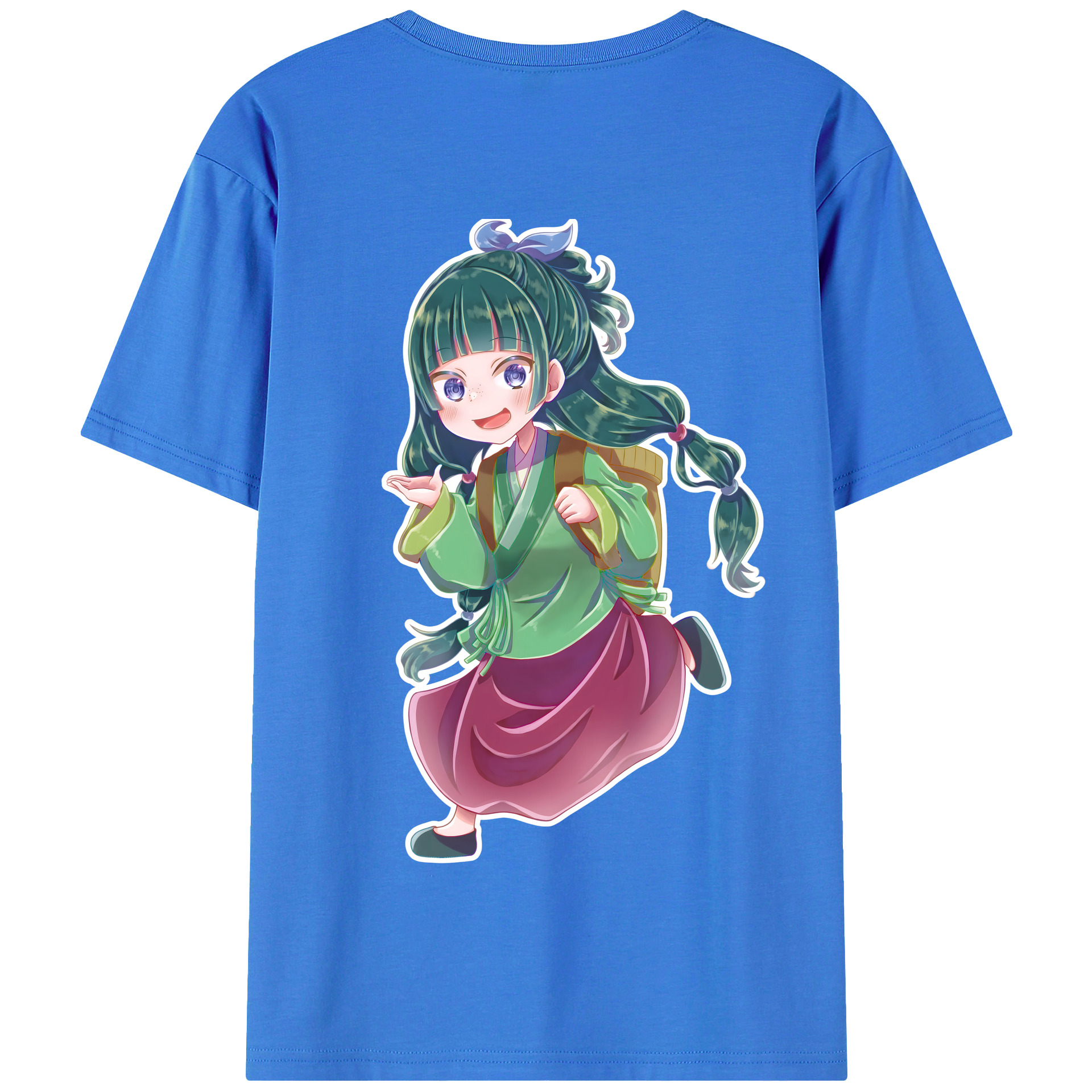 （画像用） 薬屋のひとりごと The Apothecary Diaries 綿100％半袖Tシャツ（背面プリント）