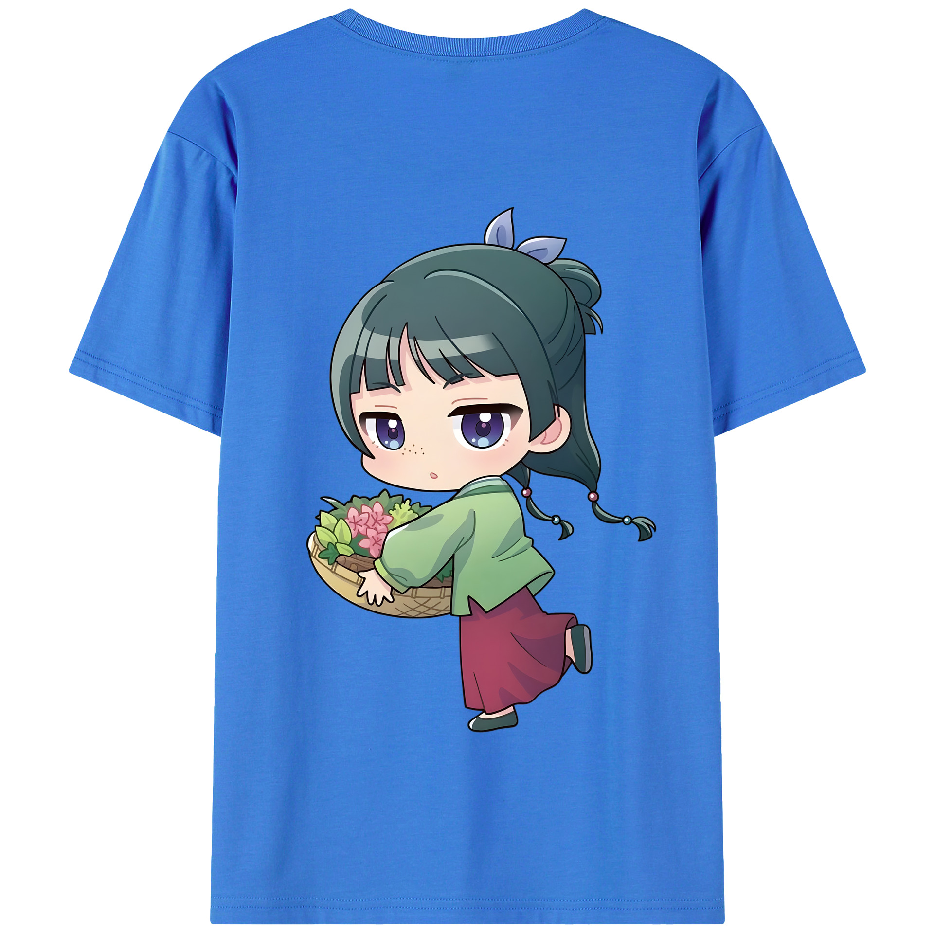 （画像用） 薬屋のひとりごと The Apothecary Diaries 綿100％半袖Tシャツ（背面プリント）