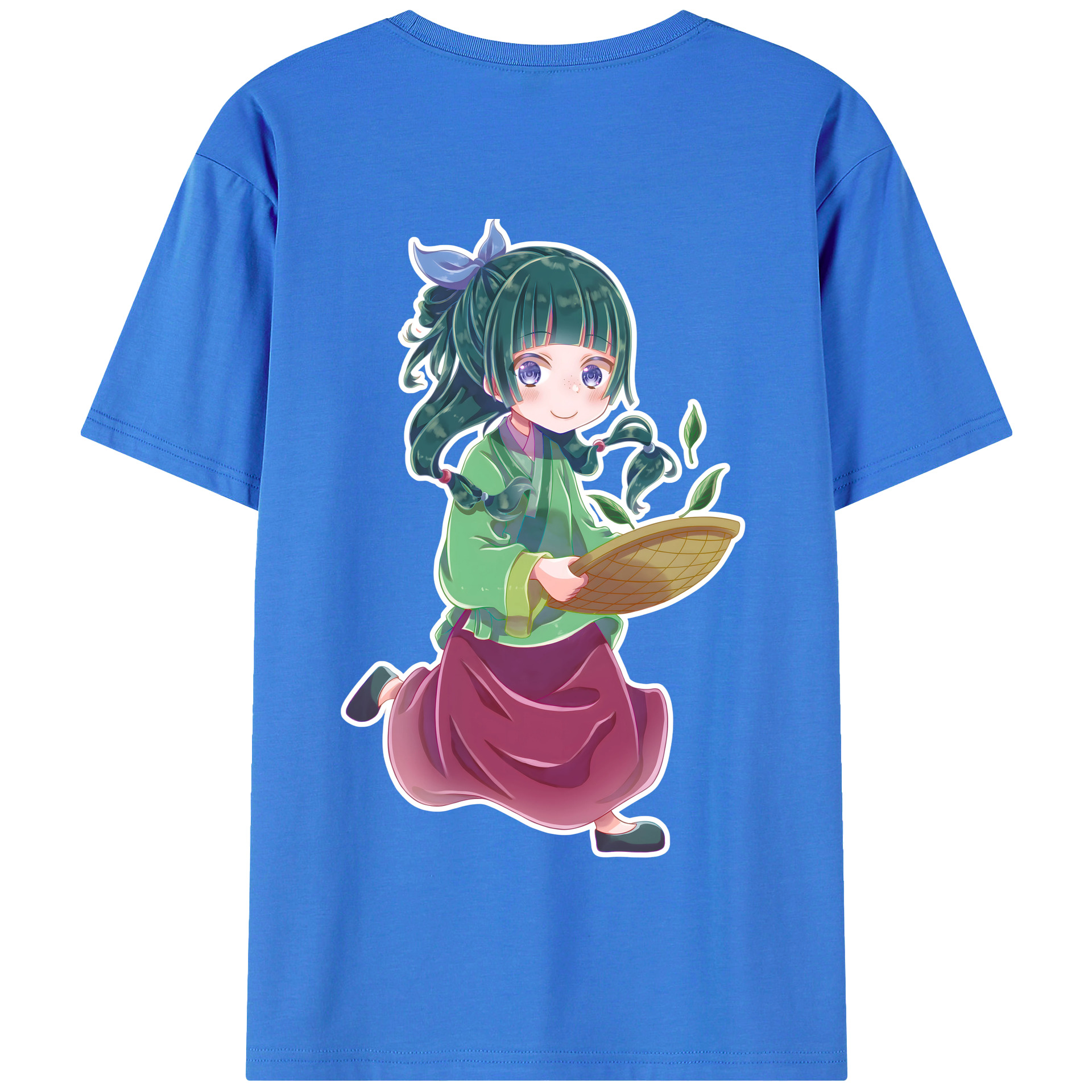 （画像用） 薬屋のひとりごと The Apothecary Diaries 綿100％半袖Tシャツ（背面プリント）