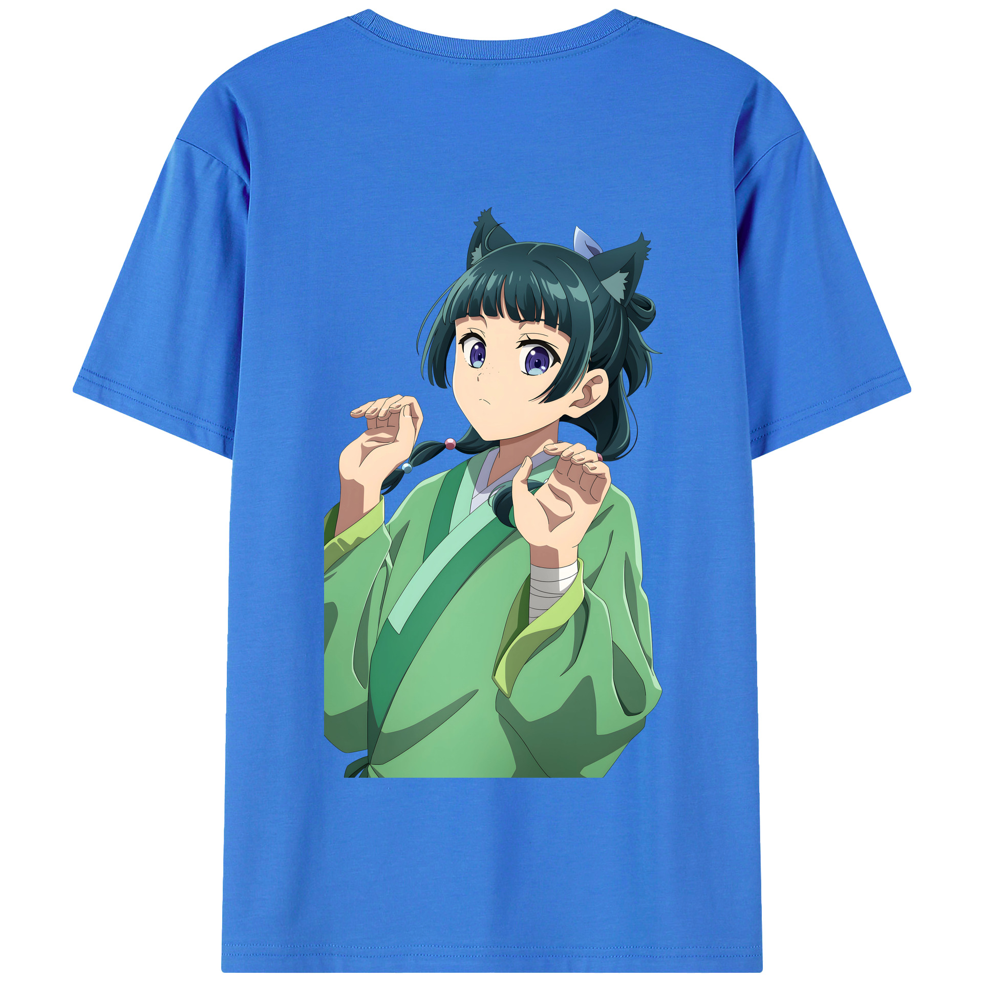 （画像用） 薬屋のひとりごと The Apothecary Diaries 綿100％半袖Tシャツ（背面プリント）