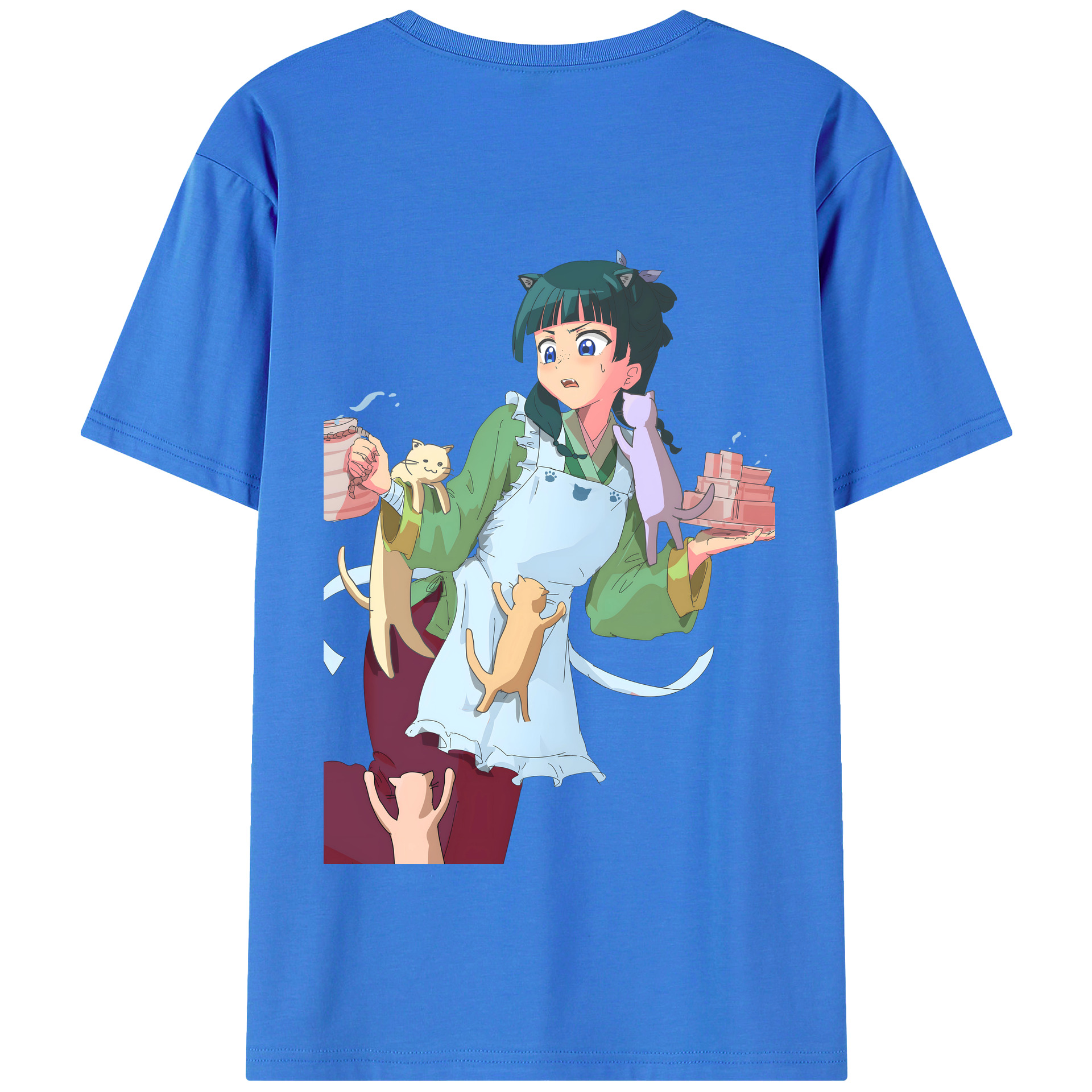 （画像用） 薬屋のひとりごと The Apothecary Diaries 綿100％半袖Tシャツ（背面プリント）
