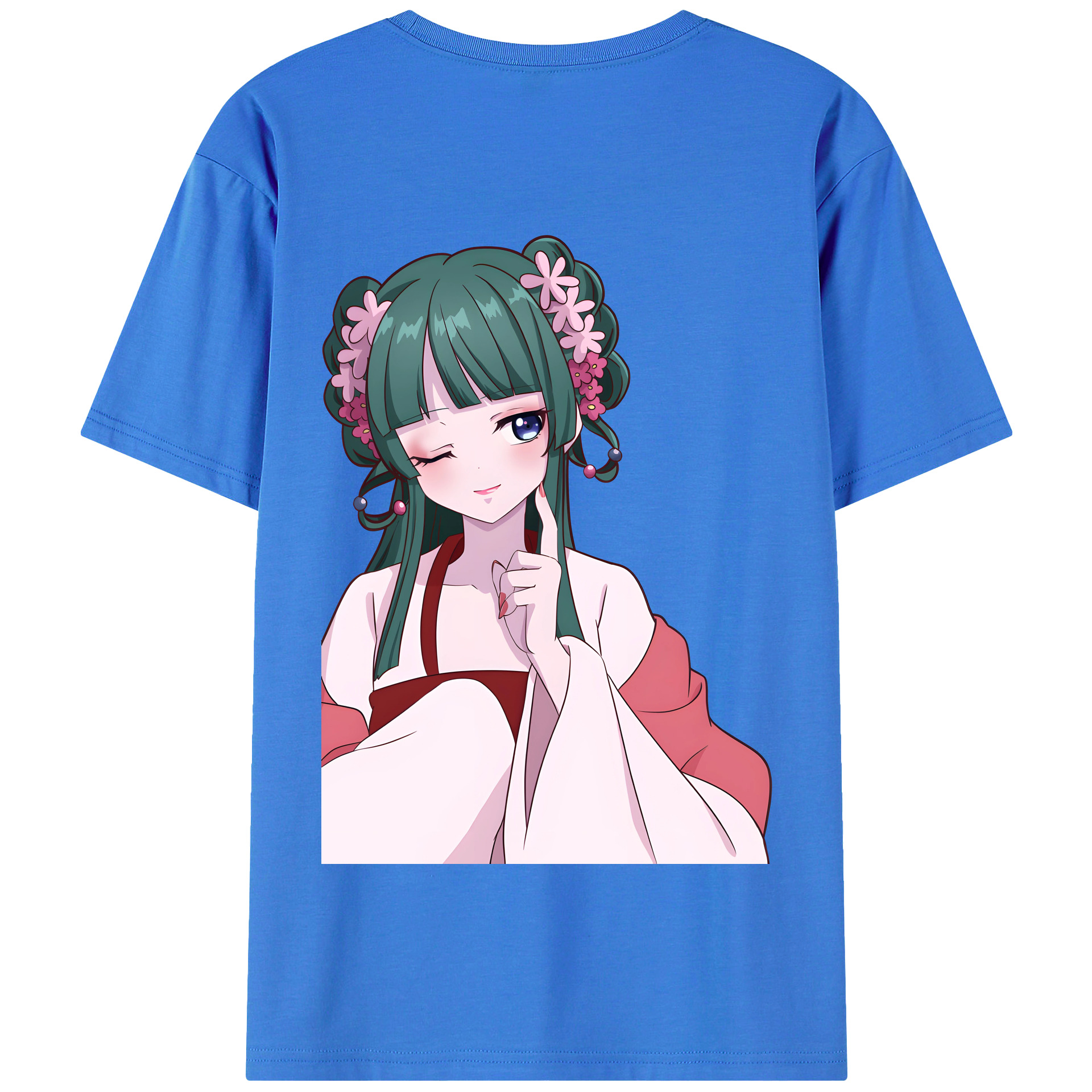 （画像用） 薬屋のひとりごと The Apothecary Diaries 綿100％半袖Tシャツ（背面プリント）