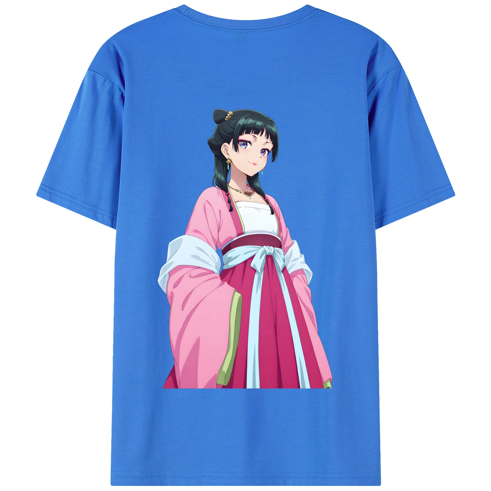 （画像用） 薬屋のひとりごと The Apothecary Diaries 綿100％半袖Tシャツ（背面プリント）