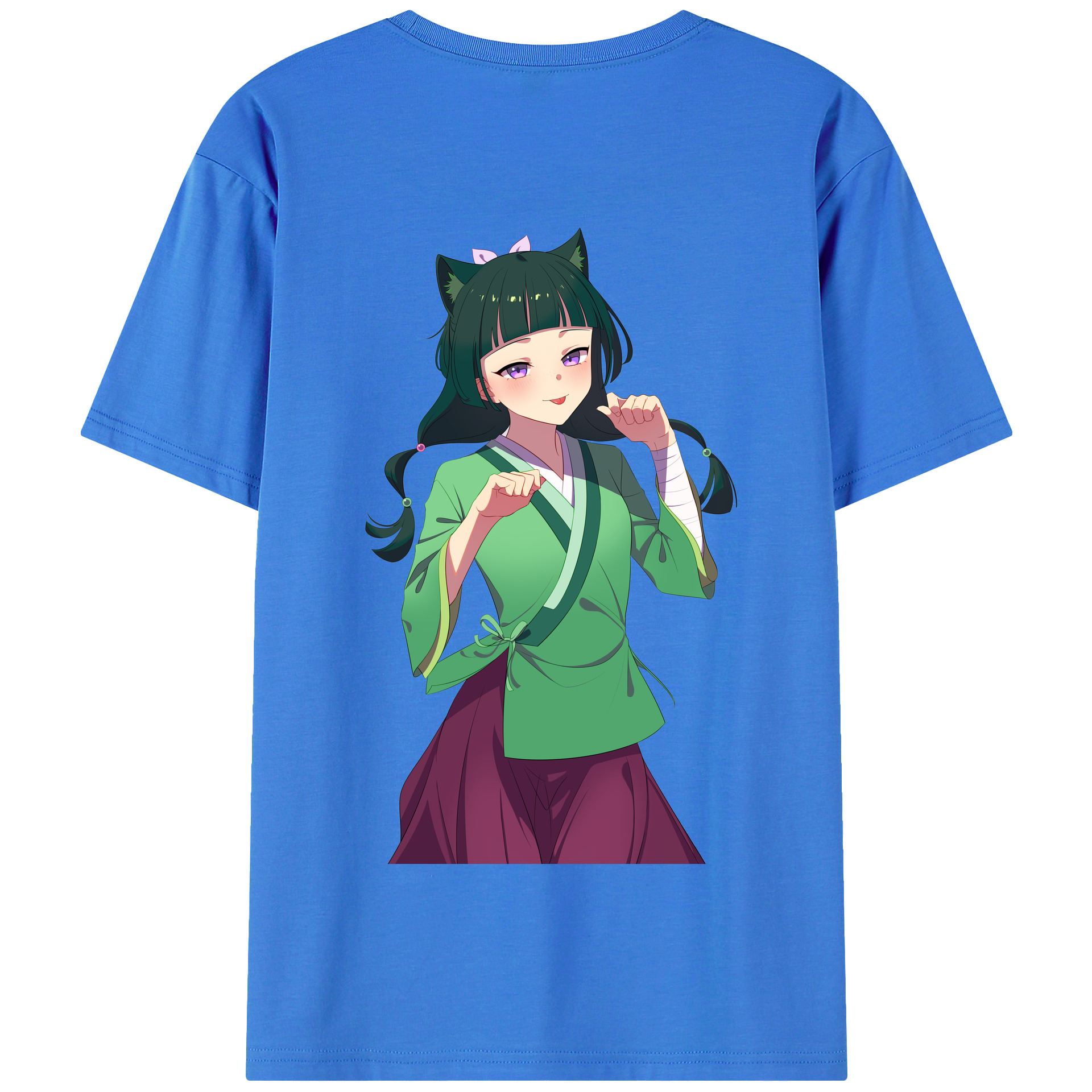（画像用） 薬屋のひとりごと The Apothecary Diaries 綿100％半袖Tシャツ（背面プリント）
