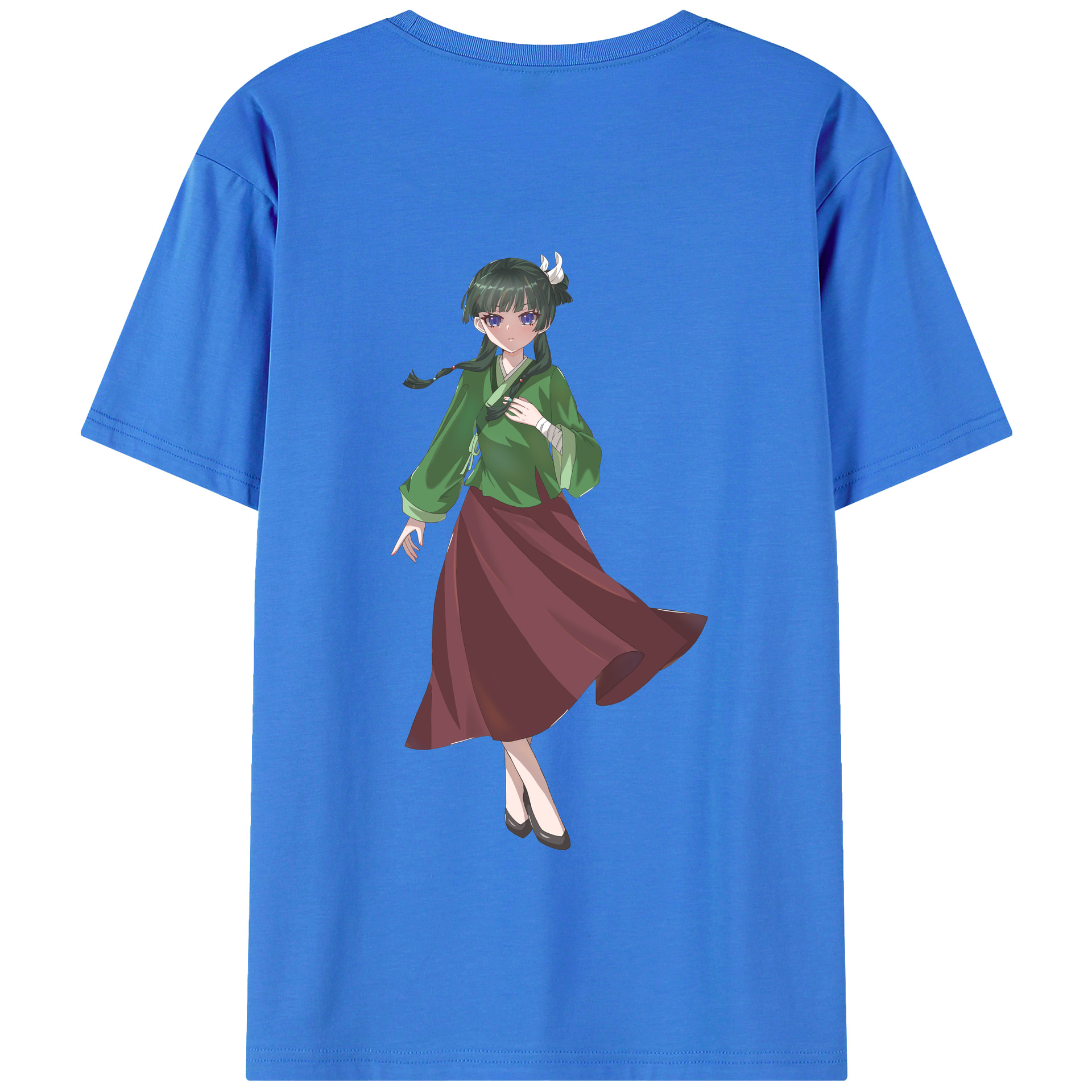 （画像用） 薬屋のひとりごと The Apothecary Diaries 綿100％半袖Tシャツ（背面プリント）