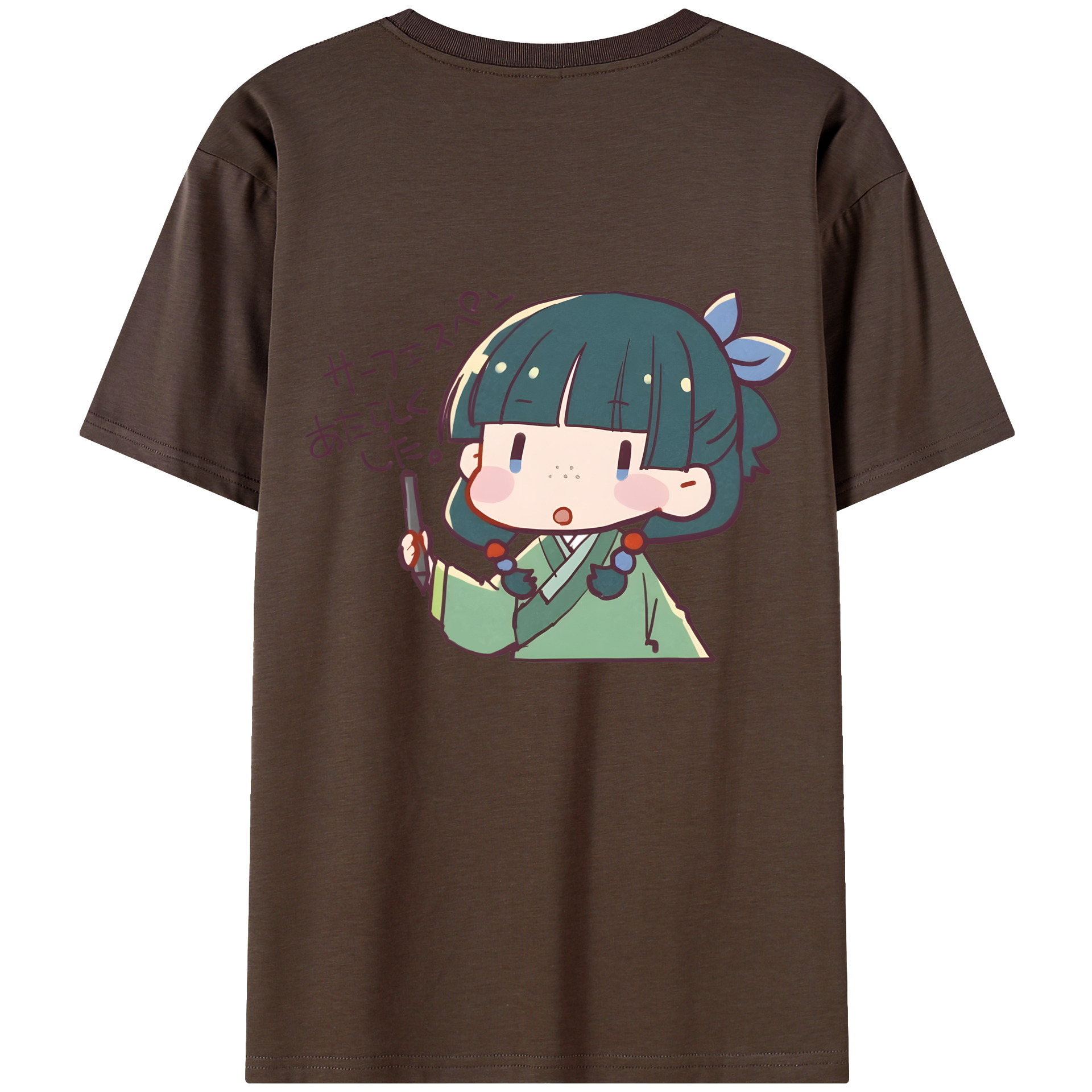 （画像用） 薬屋のひとりごと The Apothecary Diaries 綿100％半袖Tシャツ（背面プリント）