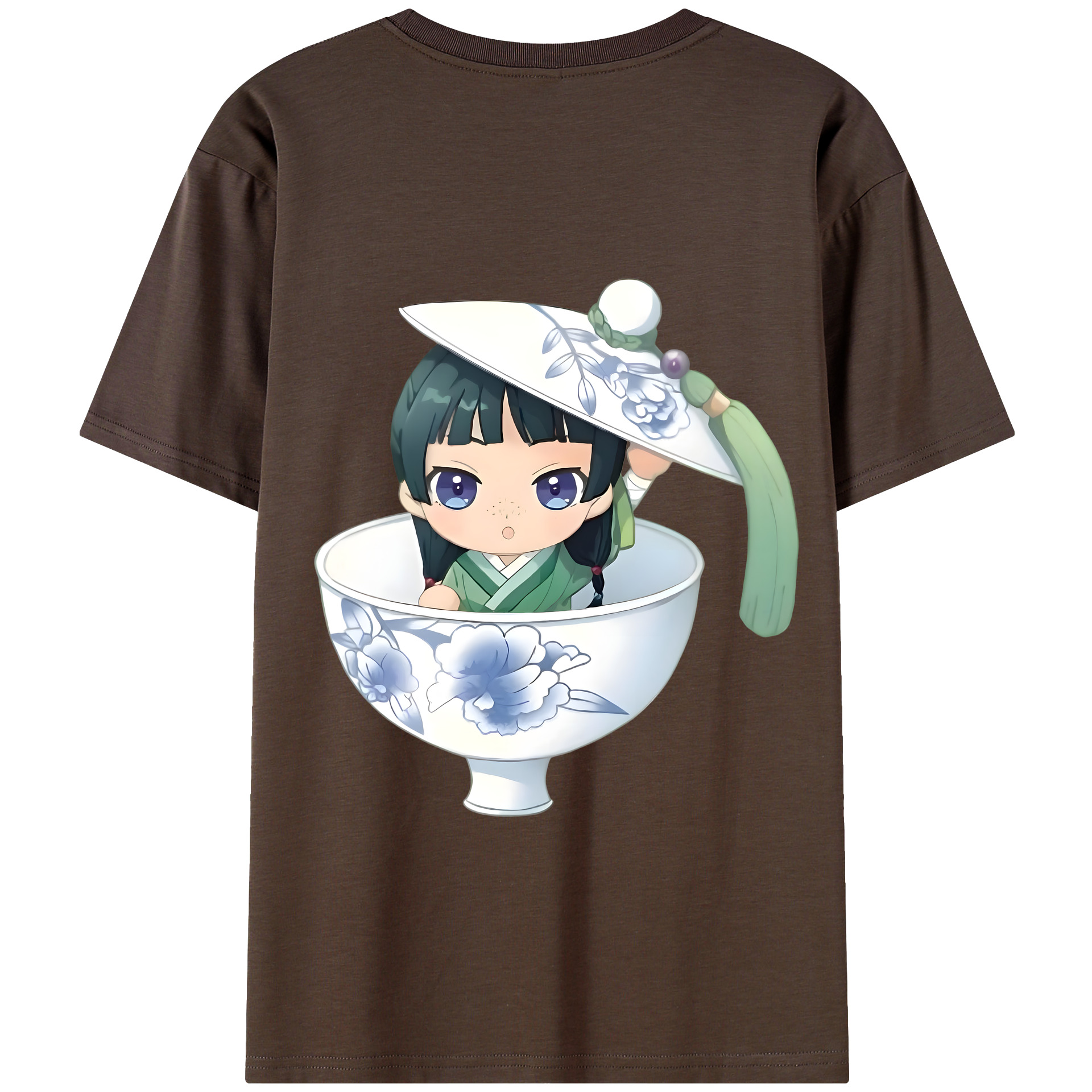 （画像用） 薬屋のひとりごと The Apothecary Diaries 綿100％半袖Tシャツ（背面プリント）