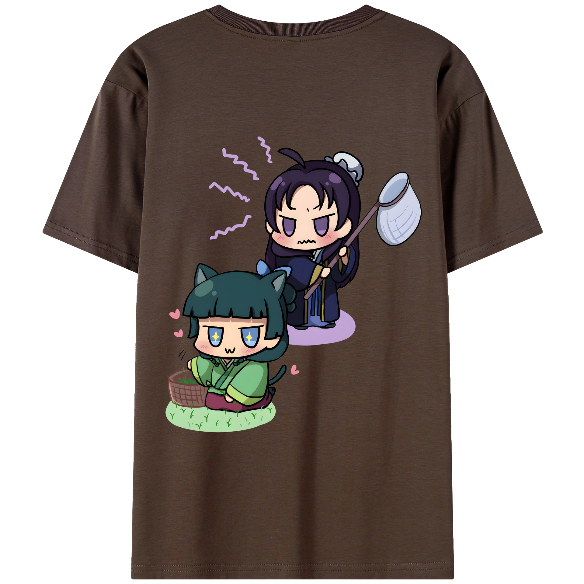 （画像用） 薬屋のひとりごと The Apothecary Diaries 綿100％半袖Tシャツ（背面プリント）