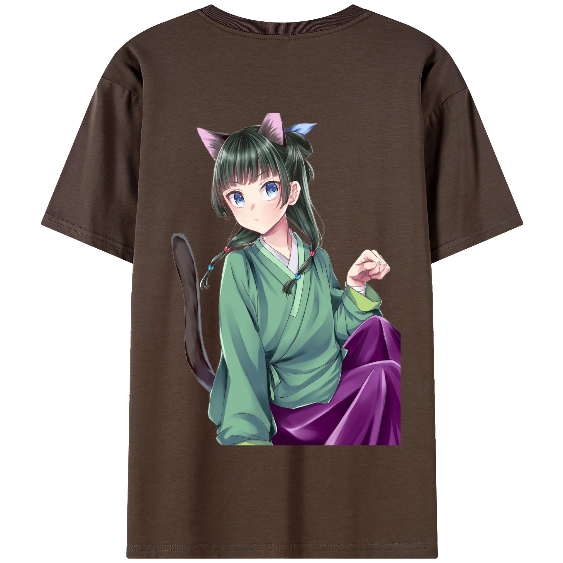 （画像用） 薬屋のひとりごと The Apothecary Diaries 綿100％半袖Tシャツ（背面プリント）