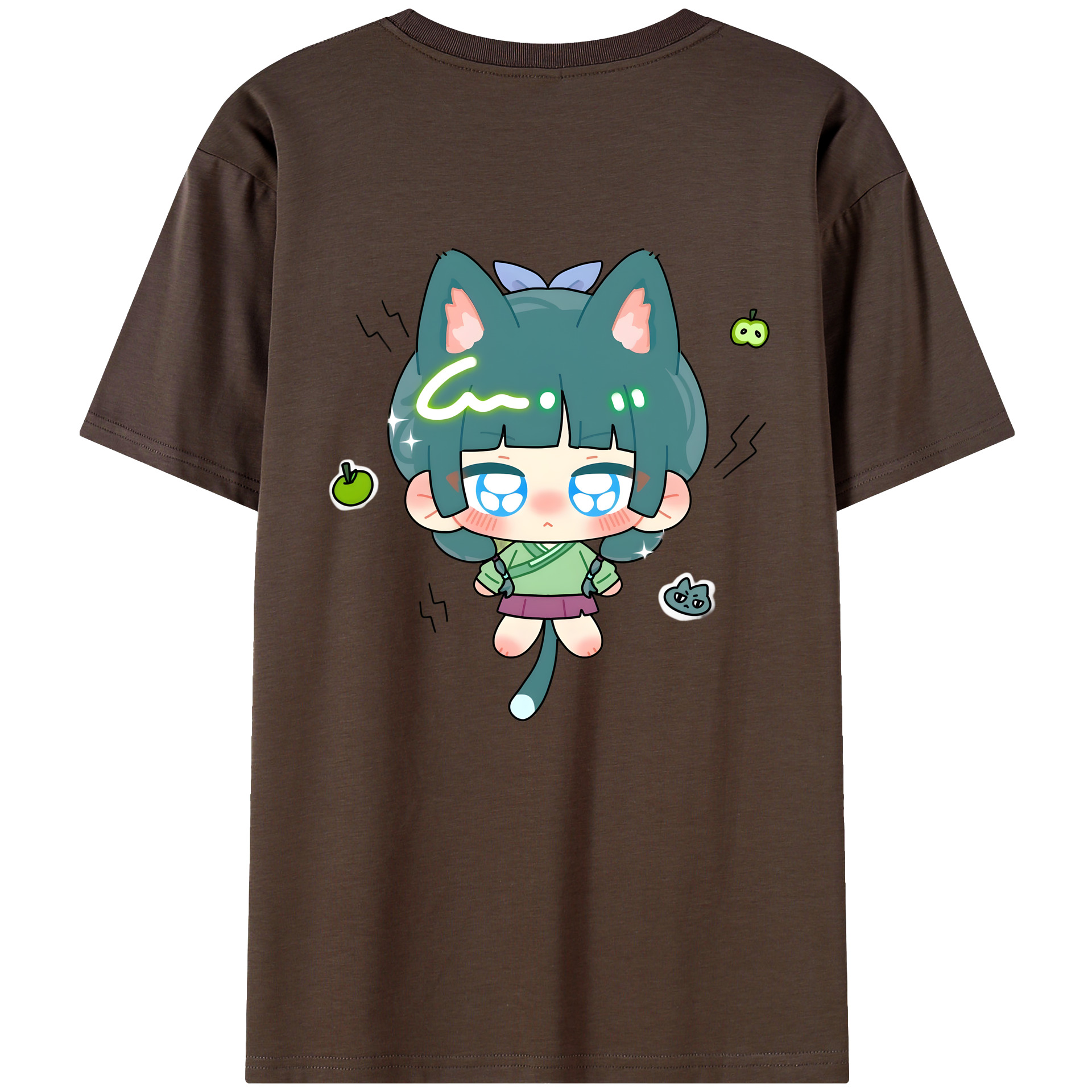 （画像用） 薬屋のひとりごと The Apothecary Diaries 綿100％半袖Tシャツ（背面プリント）
