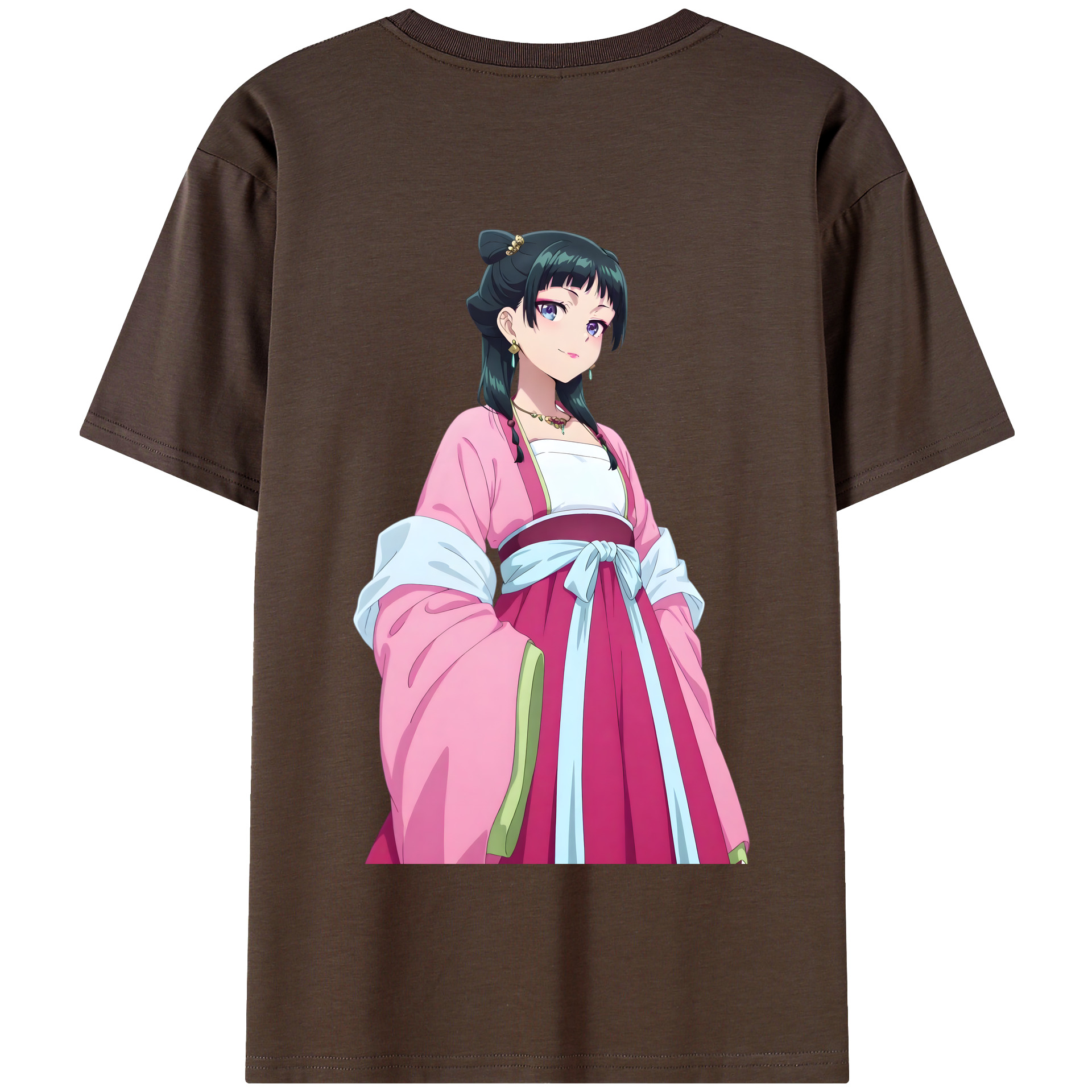 （画像用） 薬屋のひとりごと The Apothecary Diaries 綿100％半袖Tシャツ（背面プリント）