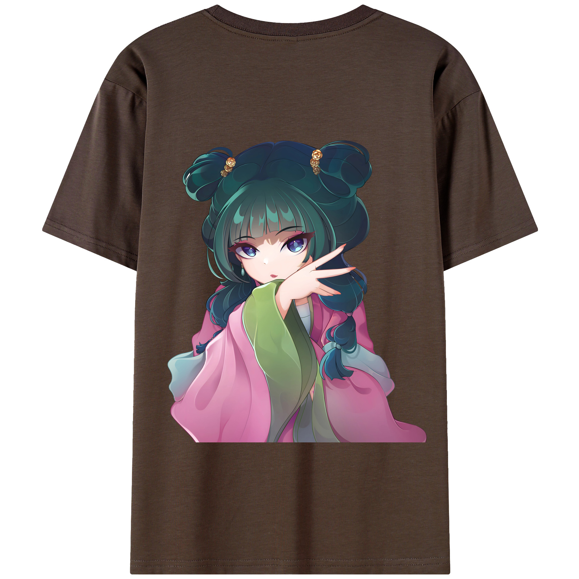 （画像用） 薬屋のひとりごと The Apothecary Diaries 綿100％半袖Tシャツ（背面プリント）