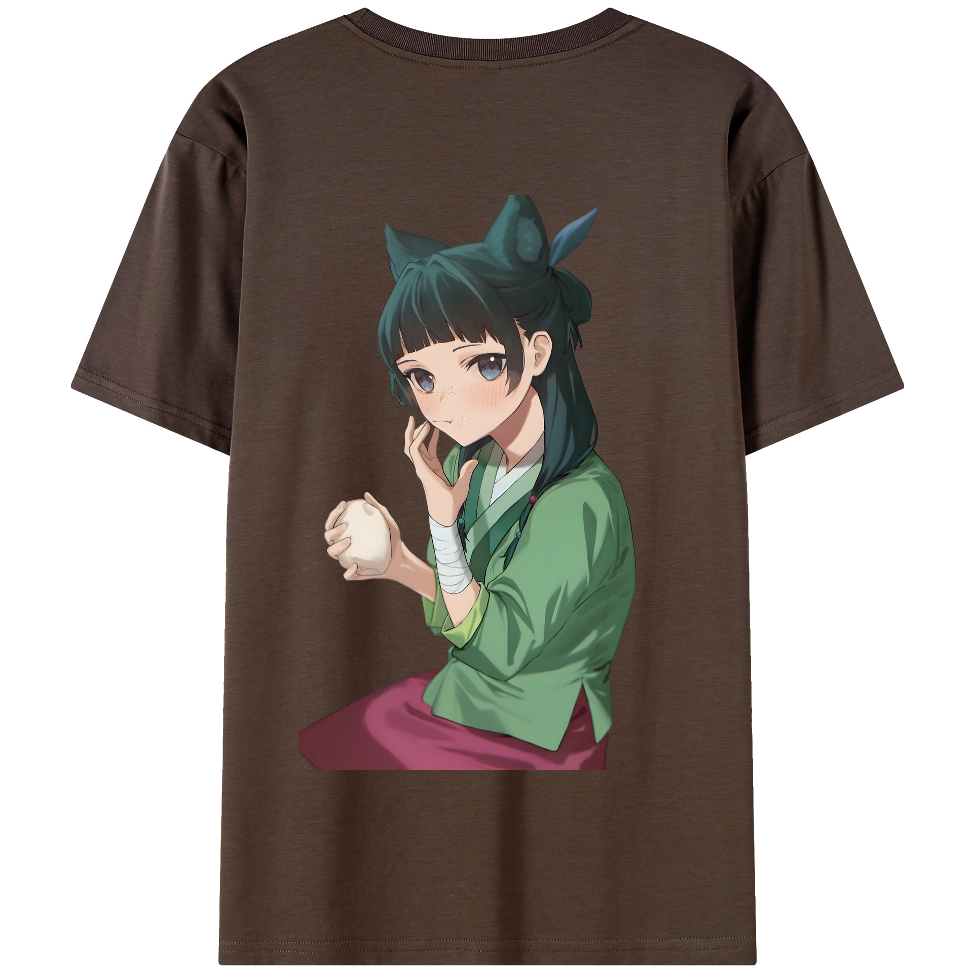 （画像用） 薬屋のひとりごと The Apothecary Diaries 綿100％半袖Tシャツ（背面プリント）
