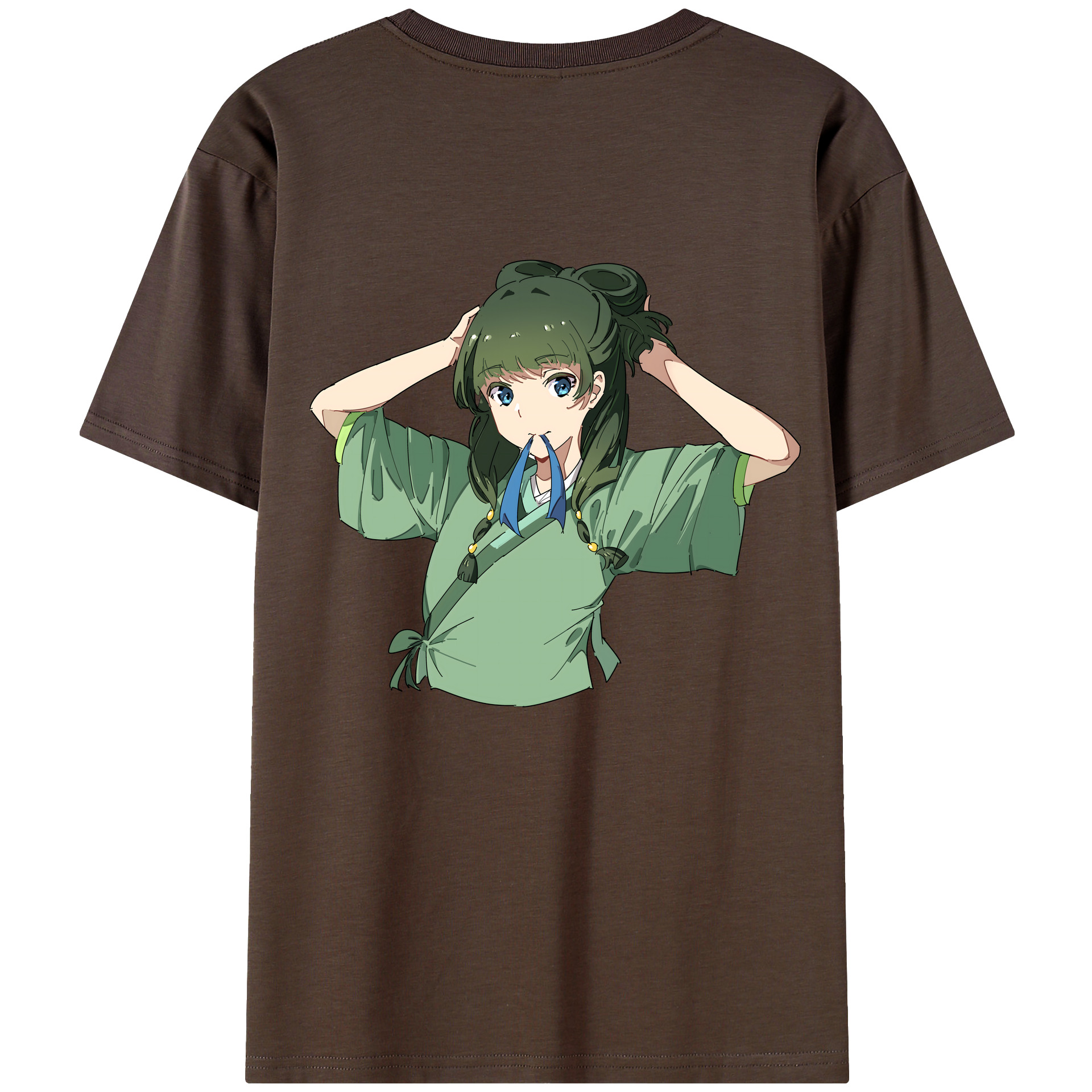 （画像用） 薬屋のひとりごと The Apothecary Diaries 綿100％半袖Tシャツ（背面プリント）