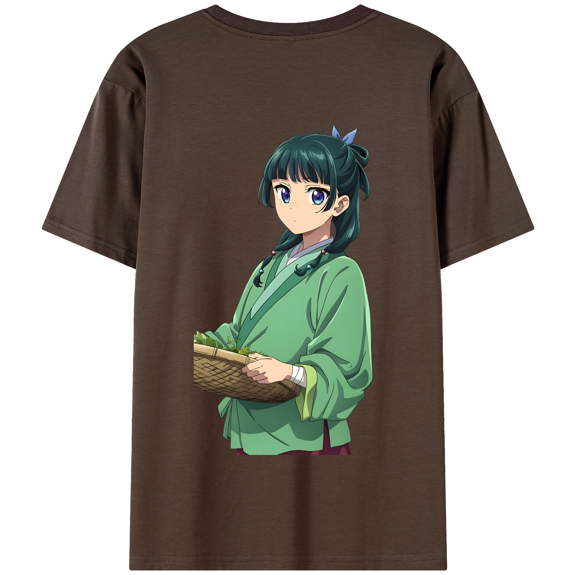 （画像用） 薬屋のひとりごと The Apothecary Diaries 綿100％半袖Tシャツ（背面プリント）