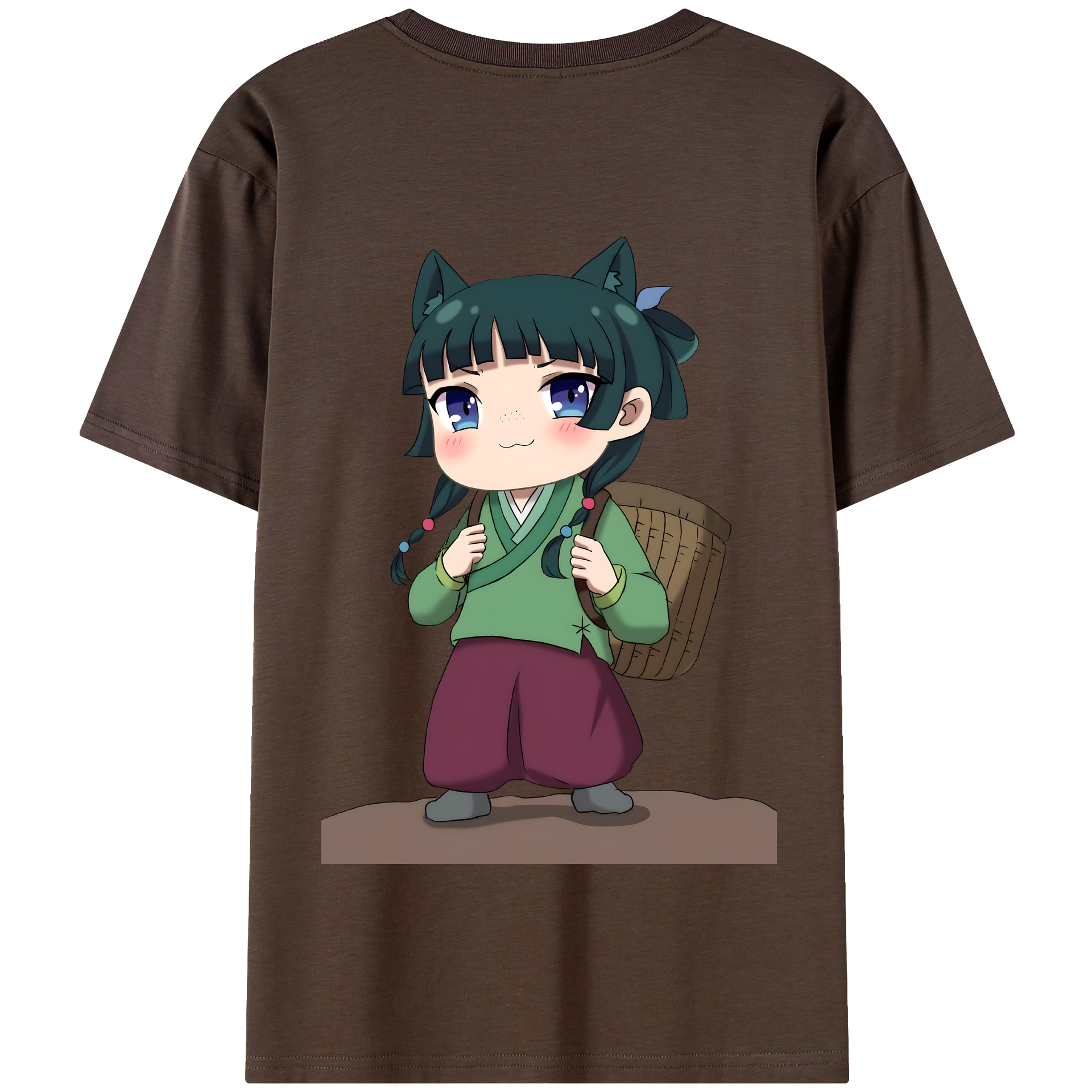 （画像用） 薬屋のひとりごと The Apothecary Diaries 綿100％半袖Tシャツ（背面プリント）