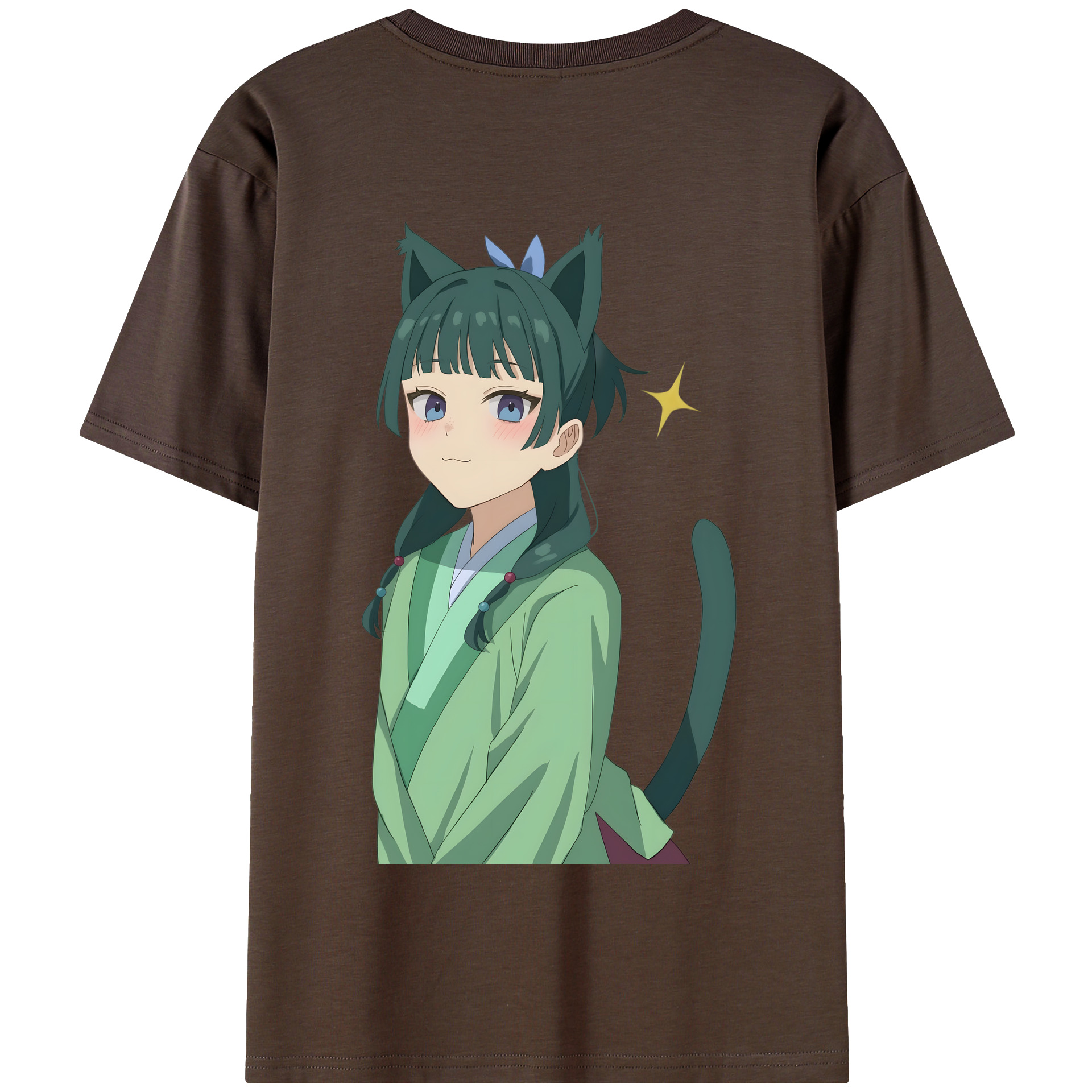 （画像用） 薬屋のひとりごと The Apothecary Diaries 綿100％半袖Tシャツ（背面プリント）