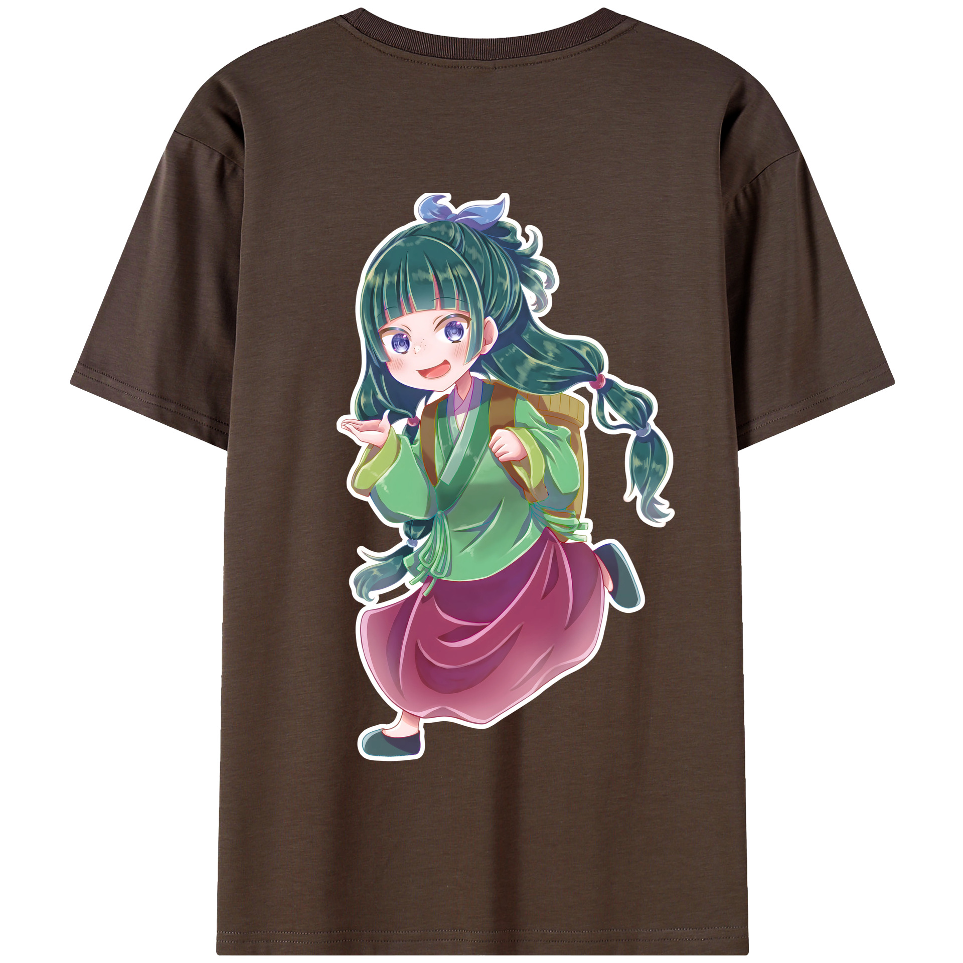 （画像用） 薬屋のひとりごと The Apothecary Diaries 綿100％半袖Tシャツ（背面プリント）