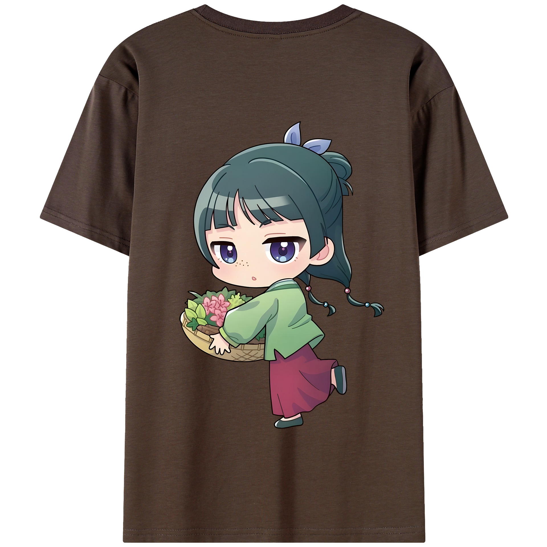 （画像用） 薬屋のひとりごと The Apothecary Diaries 綿100％半袖Tシャツ（背面プリント）