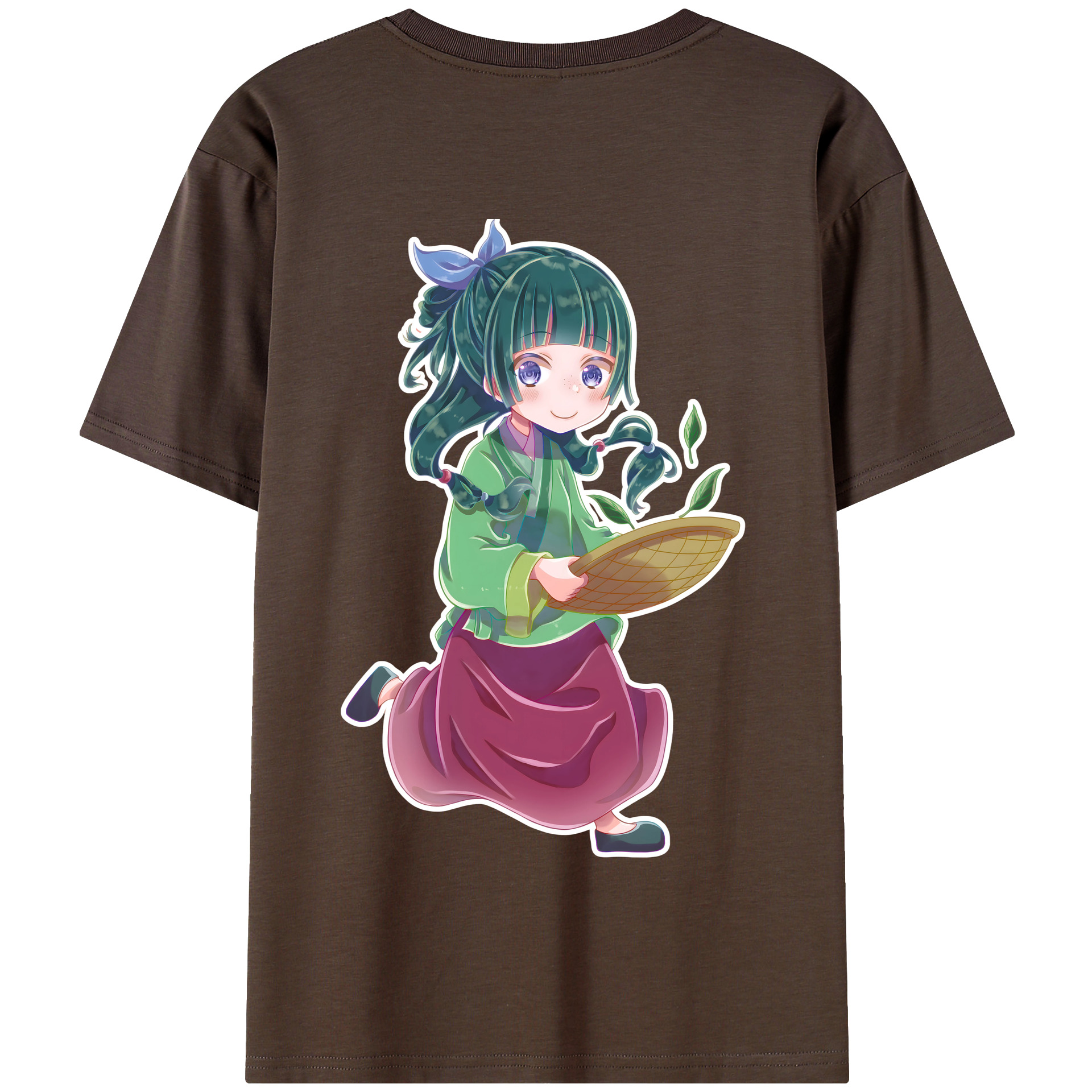 （画像用） 薬屋のひとりごと The Apothecary Diaries 綿100％半袖Tシャツ（背面プリント）