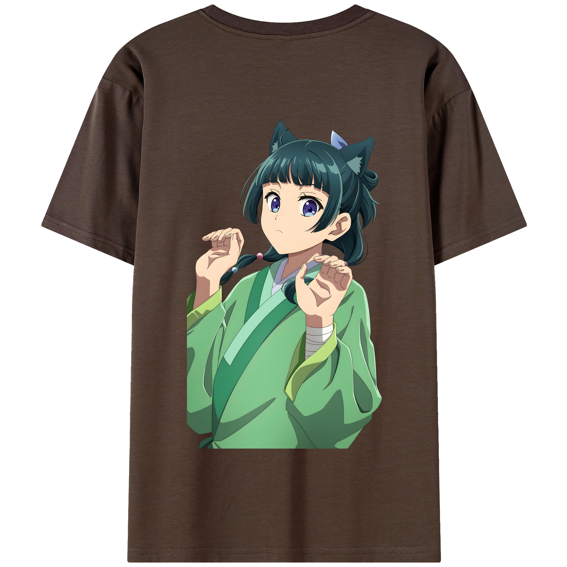 （画像用） 薬屋のひとりごと The Apothecary Diaries 綿100％半袖Tシャツ（背面プリント）