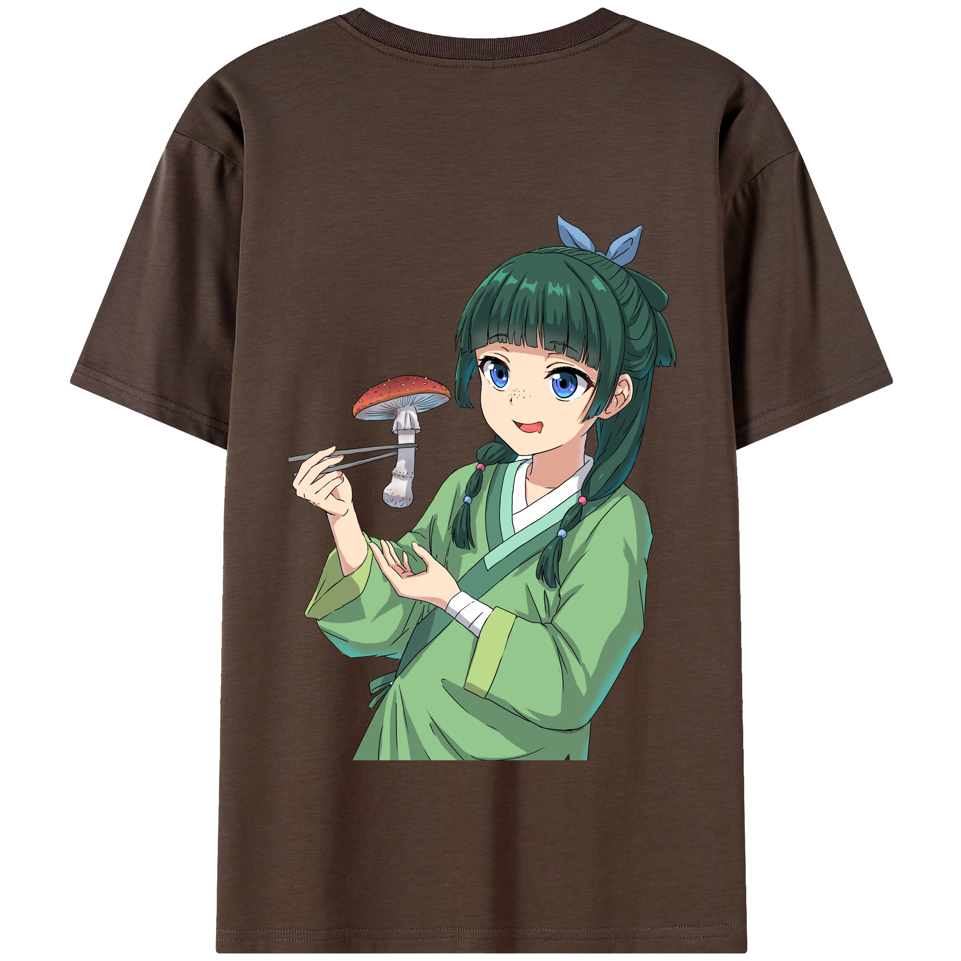 （画像用） 薬屋のひとりごと The Apothecary Diaries 綿100％半袖Tシャツ（背面プリント）