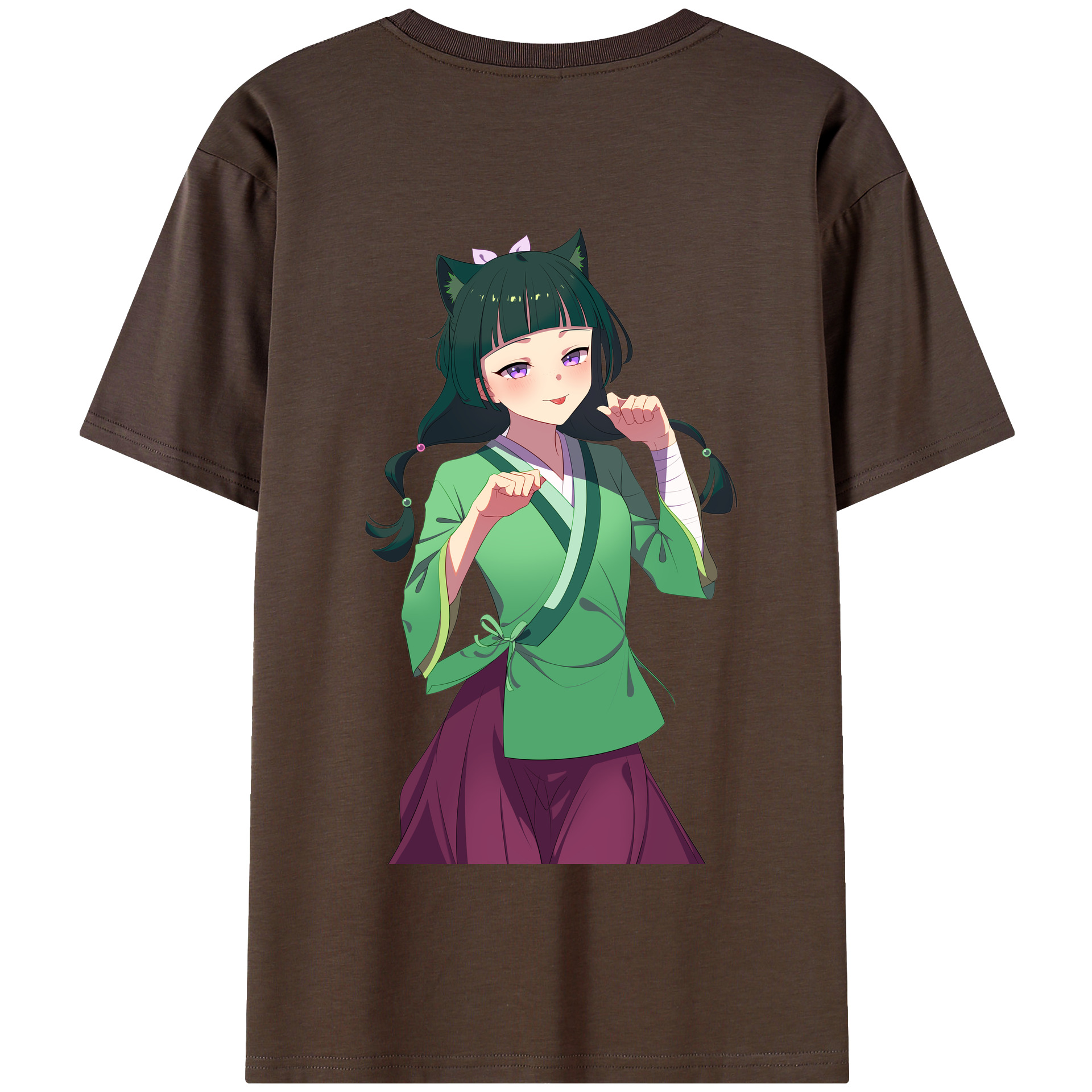 （画像用） 薬屋のひとりごと The Apothecary Diaries 綿100％半袖Tシャツ（背面プリント）