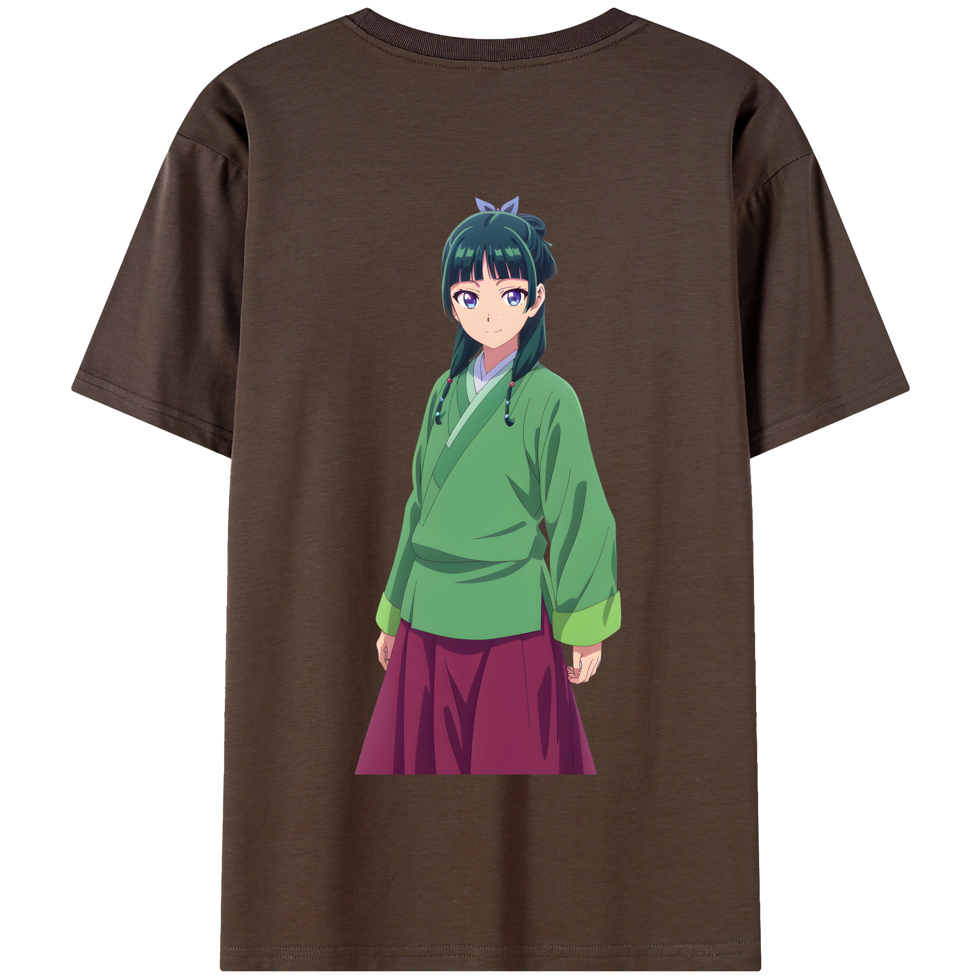 （画像用） 薬屋のひとりごと The Apothecary Diaries 綿100％半袖Tシャツ（背面プリント）