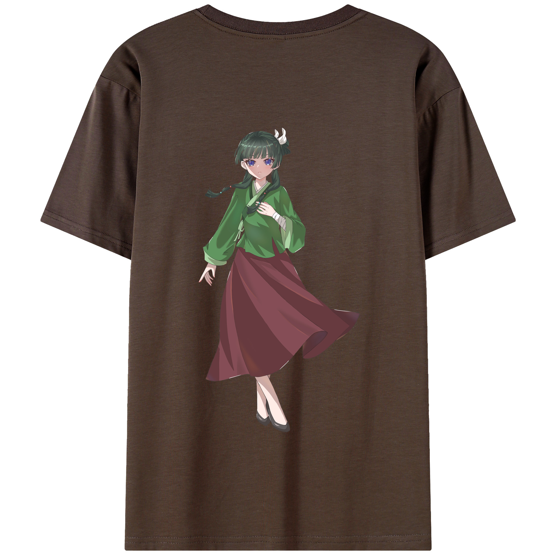 （画像用） 薬屋のひとりごと The Apothecary Diaries 綿100％半袖Tシャツ（背面プリント）