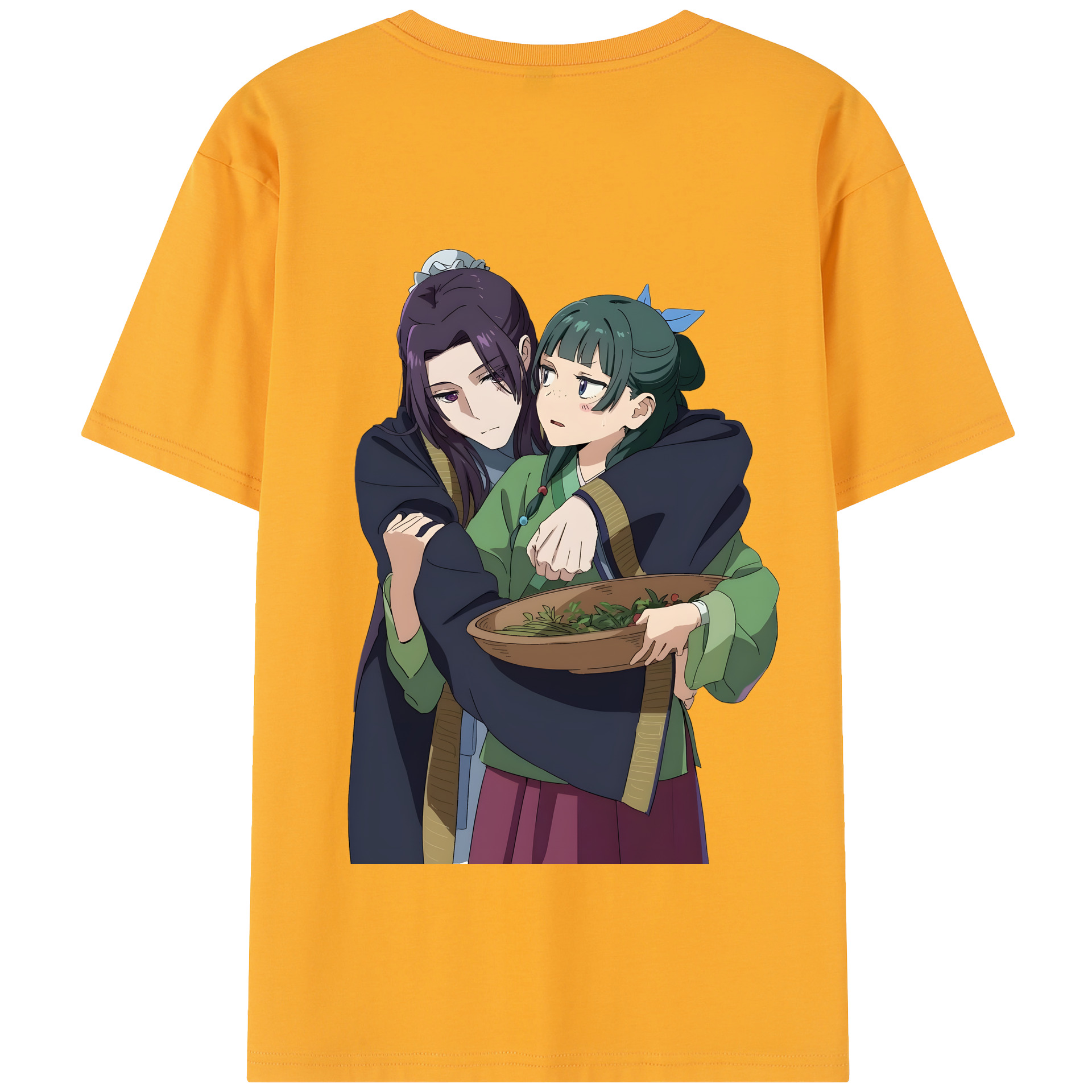 （画像用） 薬屋のひとりごと The Apothecary Diaries 綿100％半袖Tシャツ（背面プリント）