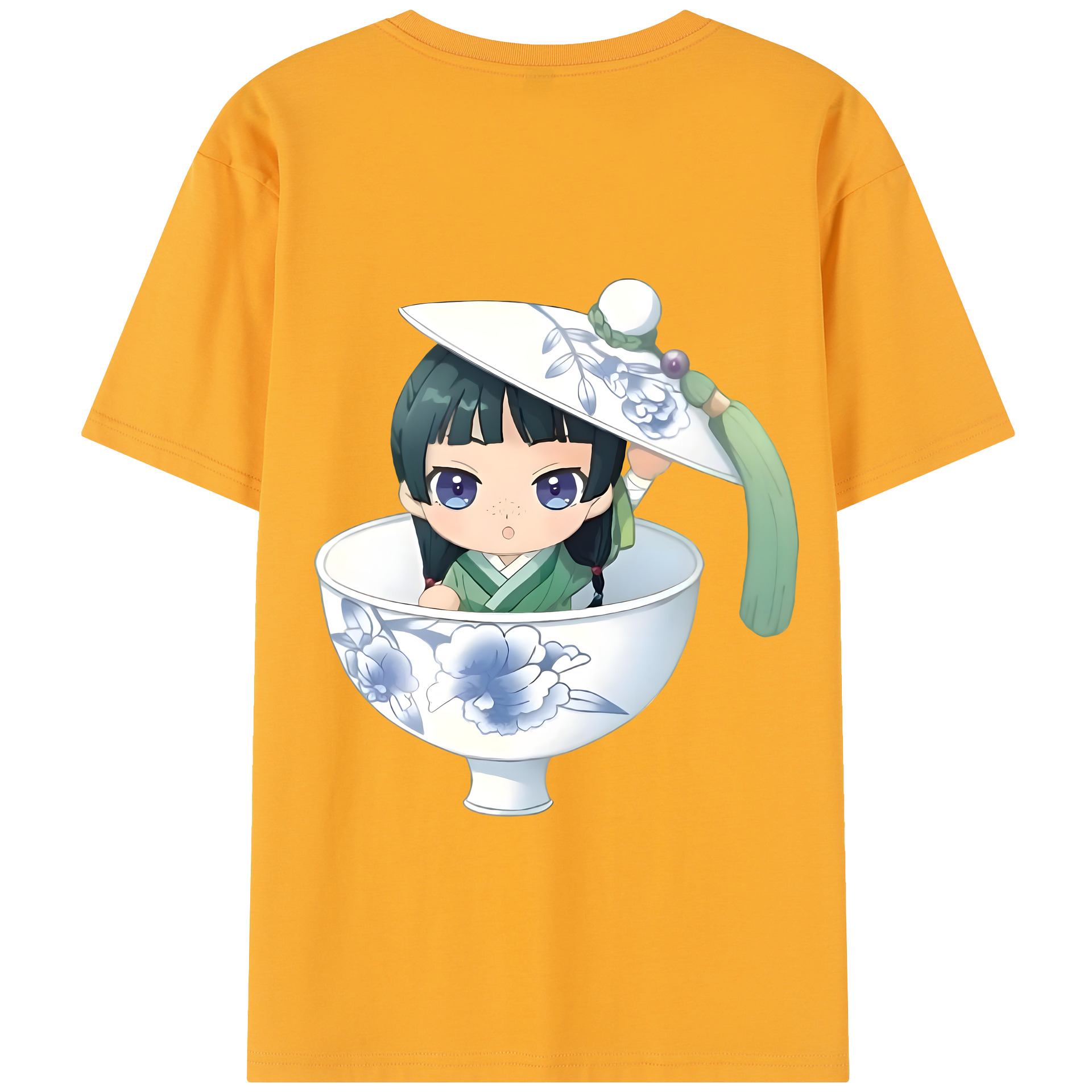 （画像用） 薬屋のひとりごと The Apothecary Diaries 綿100％半袖Tシャツ（背面プリント）