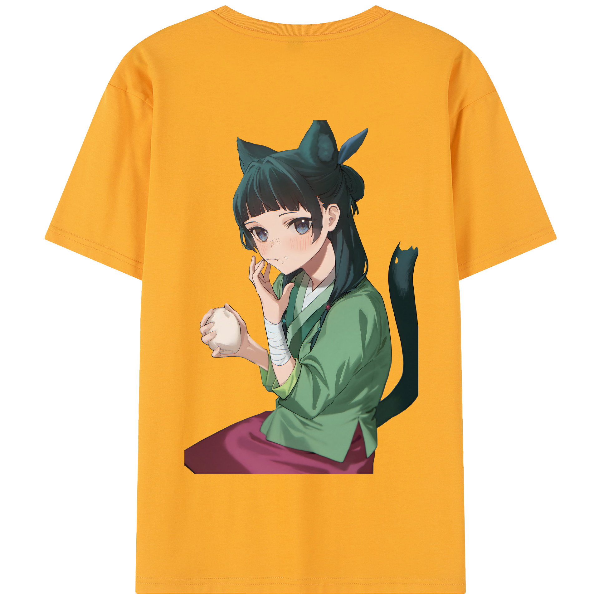 （画像用） 薬屋のひとりごと The Apothecary Diaries 綿100％半袖Tシャツ（背面プリント）