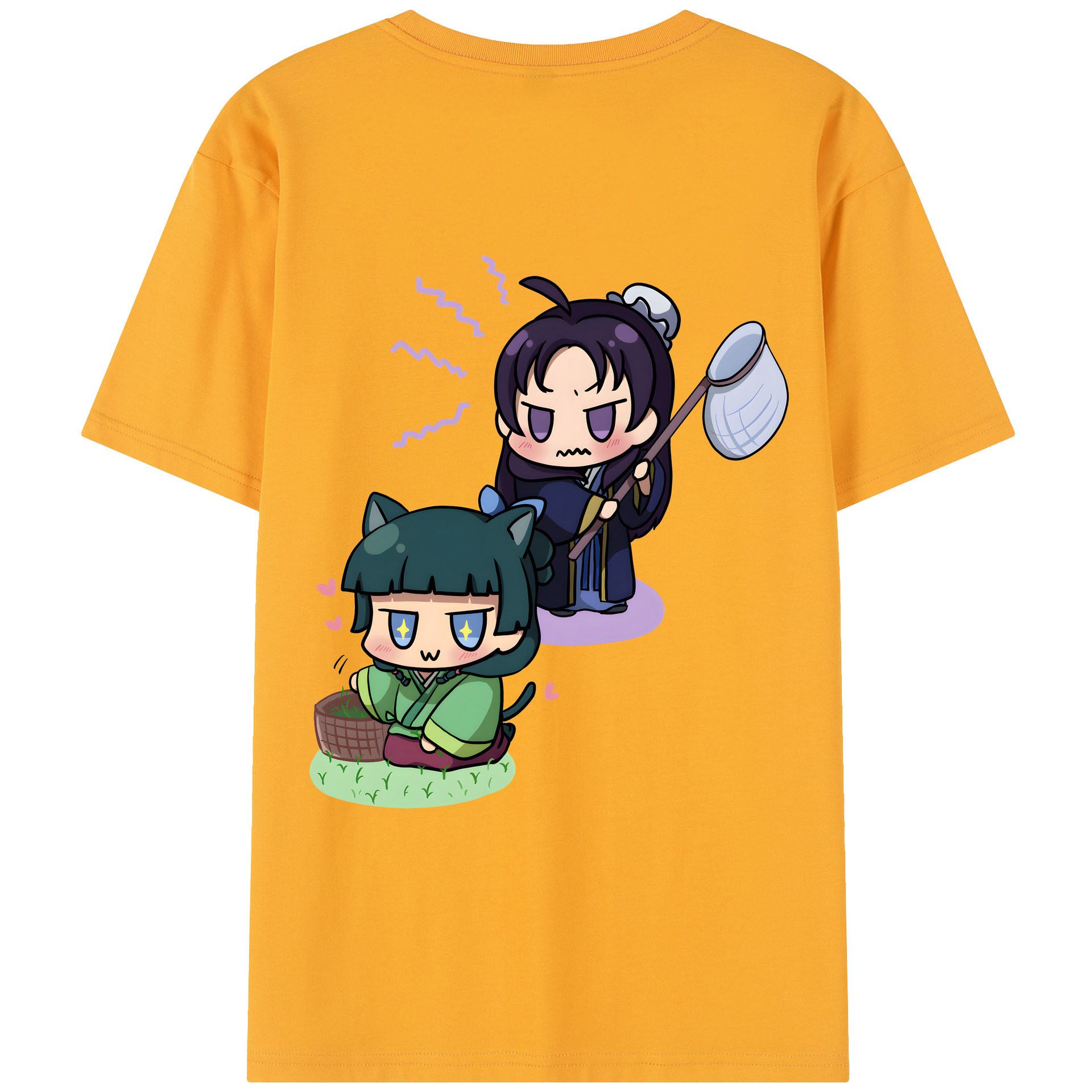（画像用） 薬屋のひとりごと The Apothecary Diaries 綿100％半袖Tシャツ（背面プリント）