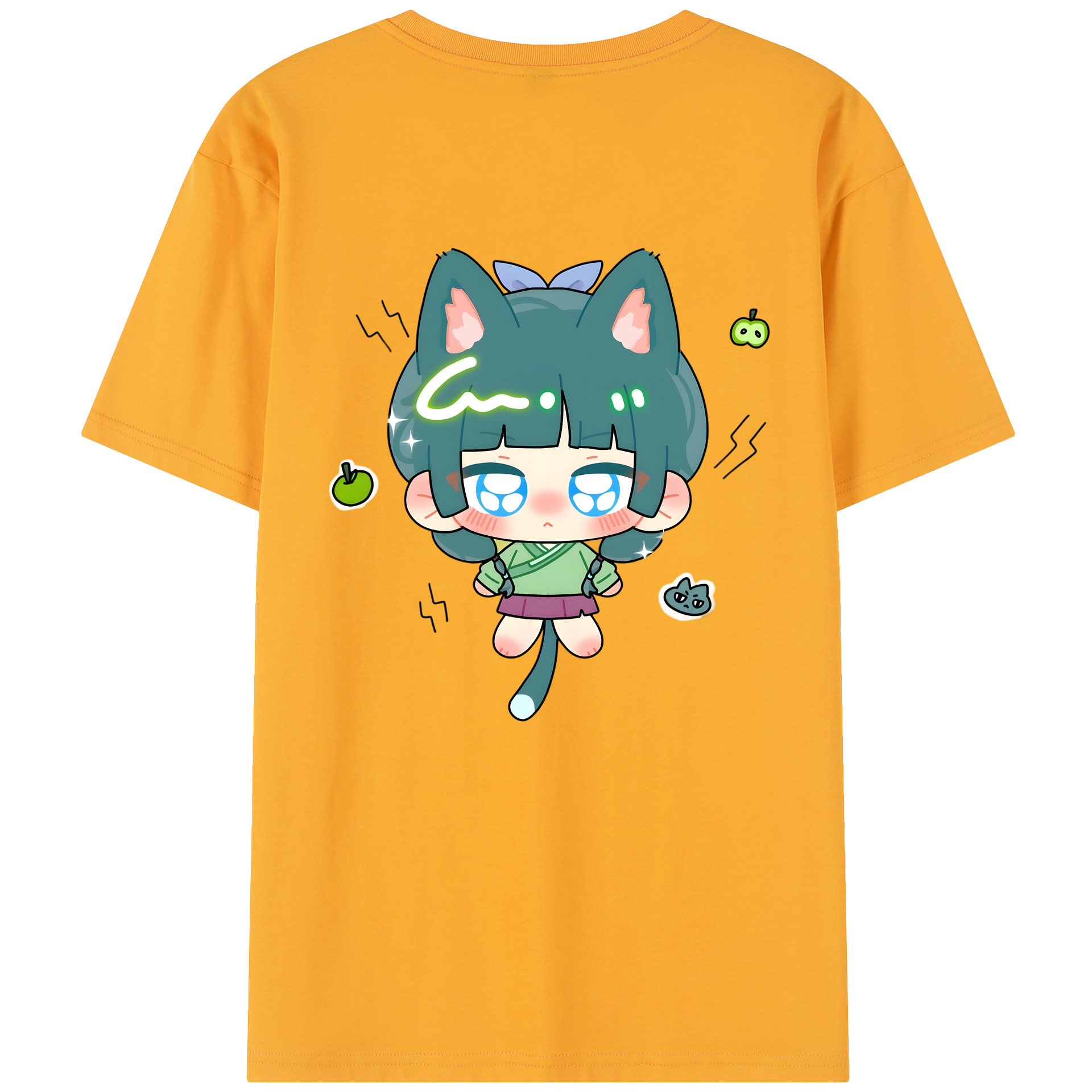 （画像用） 薬屋のひとりごと The Apothecary Diaries 綿100％半袖Tシャツ（背面プリント）