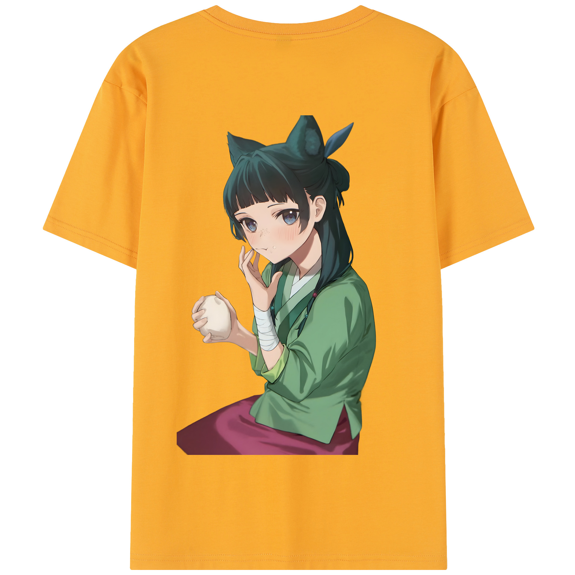 （画像用） 薬屋のひとりごと The Apothecary Diaries 綿100％半袖Tシャツ（背面プリント）
