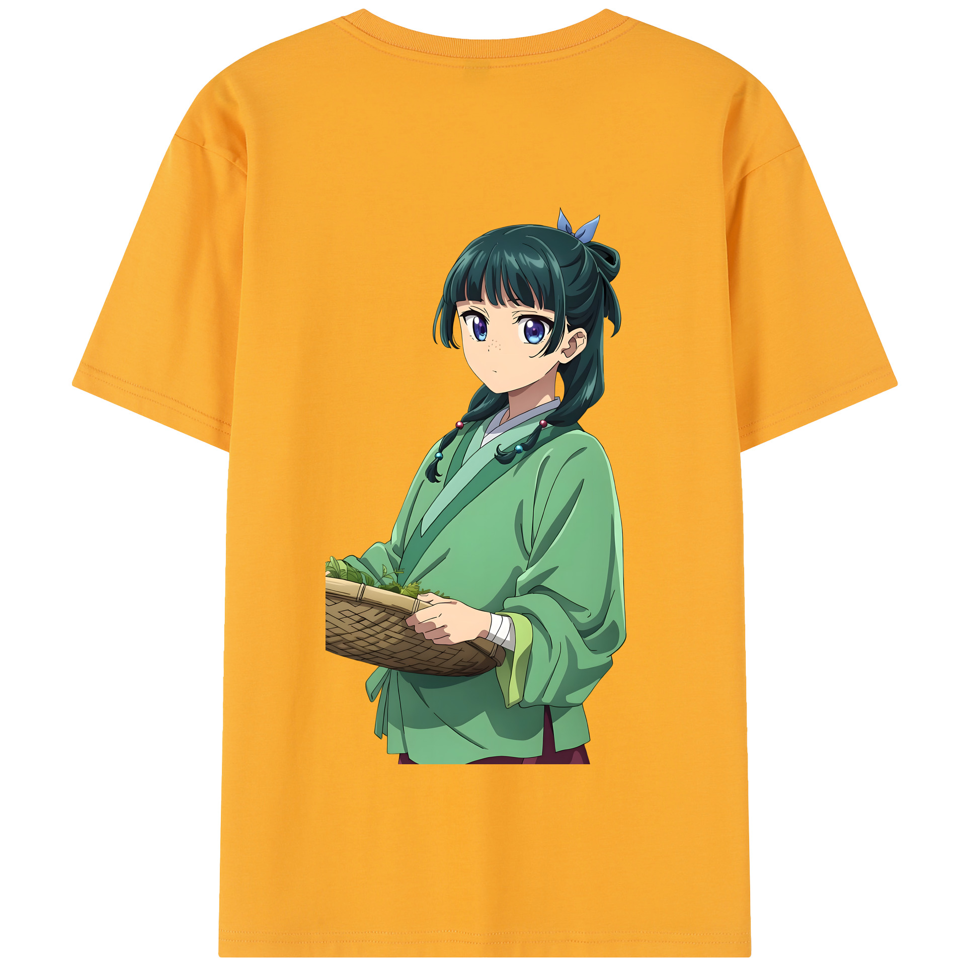 （画像用） 薬屋のひとりごと The Apothecary Diaries 綿100％半袖Tシャツ（背面プリント）