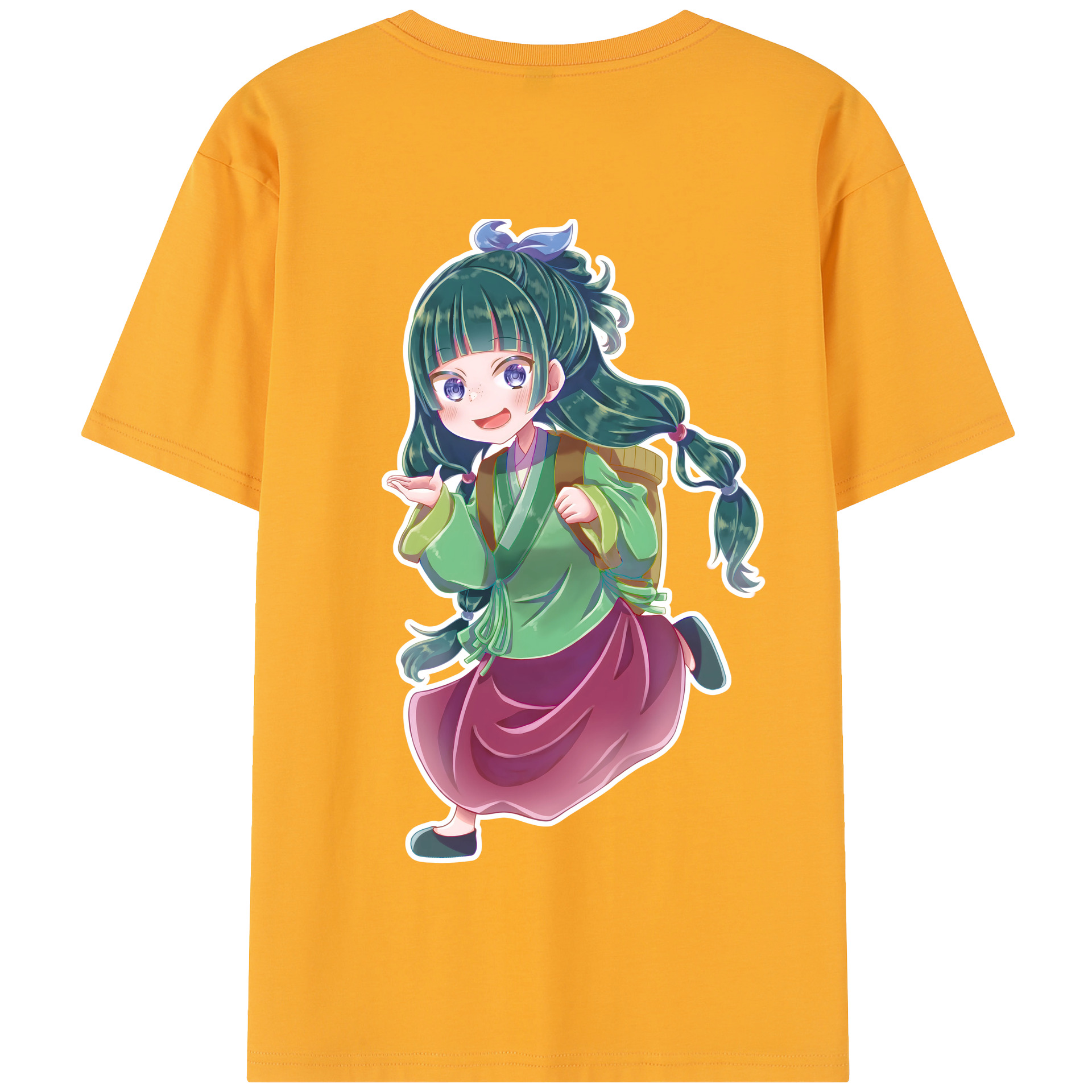 （画像用） 薬屋のひとりごと The Apothecary Diaries 綿100％半袖Tシャツ（背面プリント）