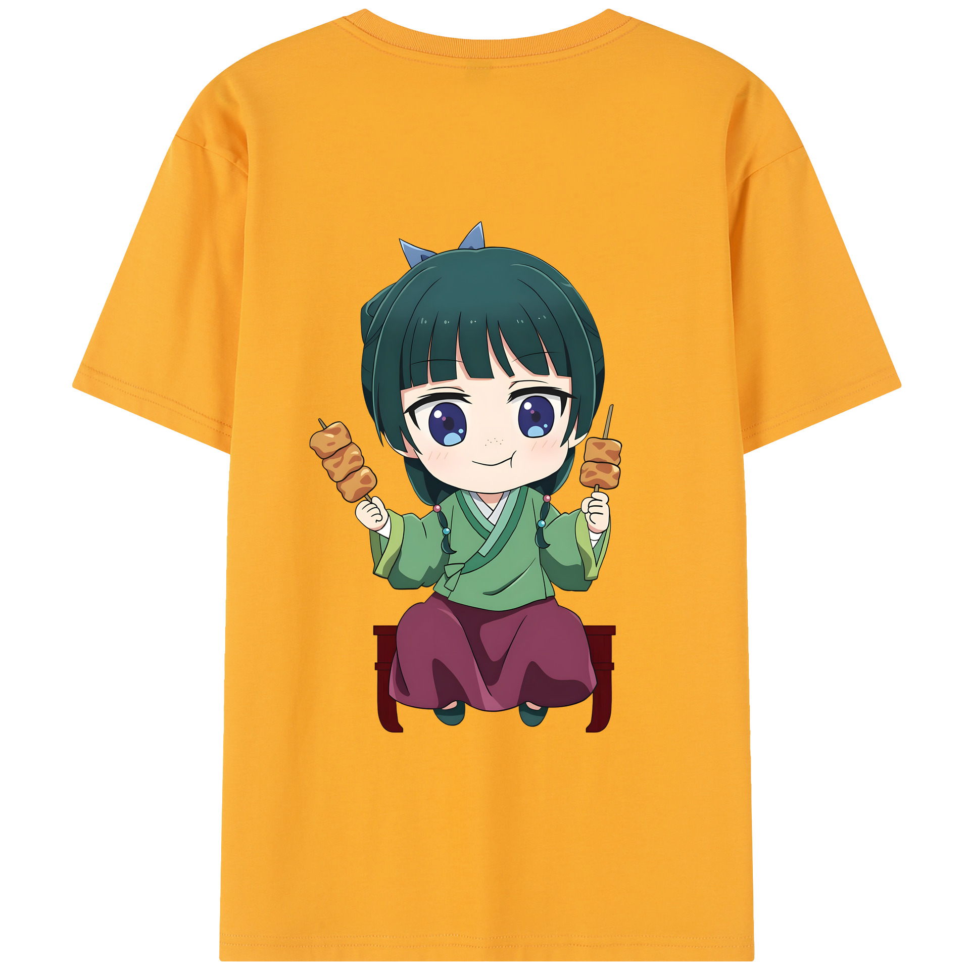 （画像用） 薬屋のひとりごと The Apothecary Diaries 綿100％半袖Tシャツ（背面プリント）