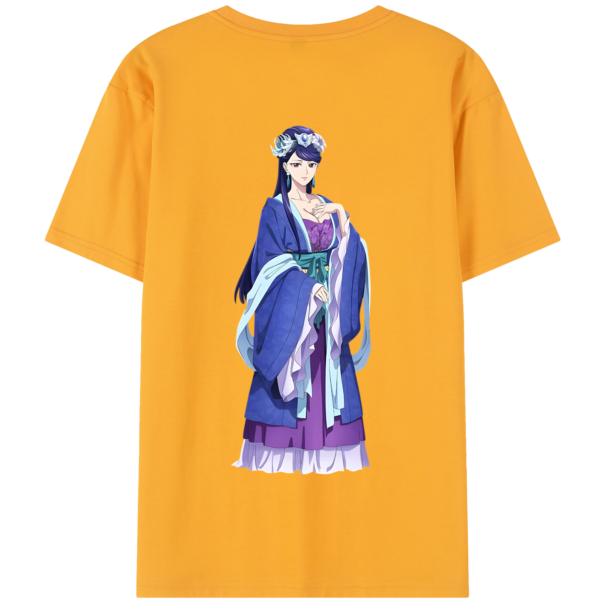 （画像用） 薬屋のひとりごと The Apothecary Diaries 綿100％半袖Tシャツ（背面プリント）
