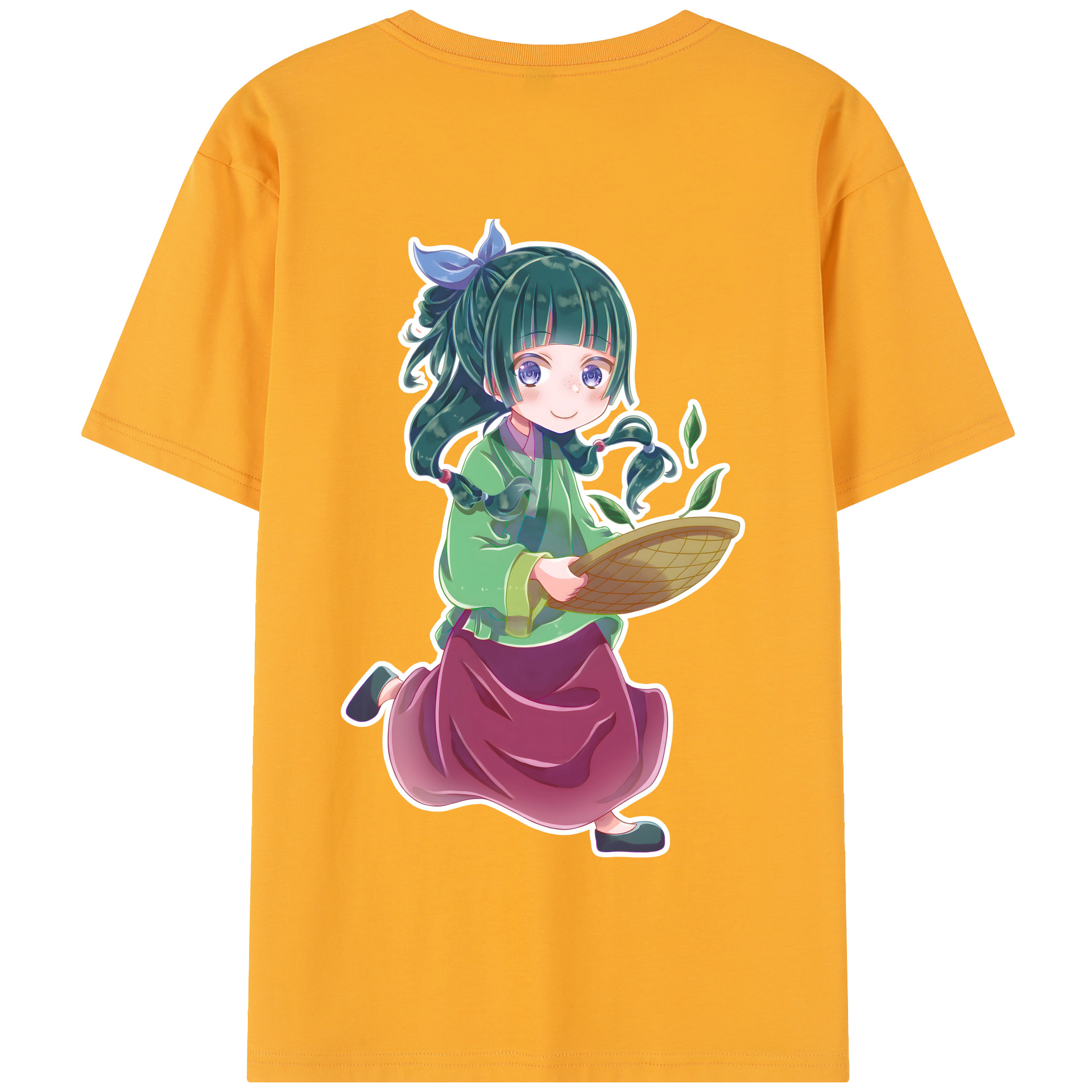 （画像用） 薬屋のひとりごと The Apothecary Diaries 綿100％半袖Tシャツ（背面プリント）