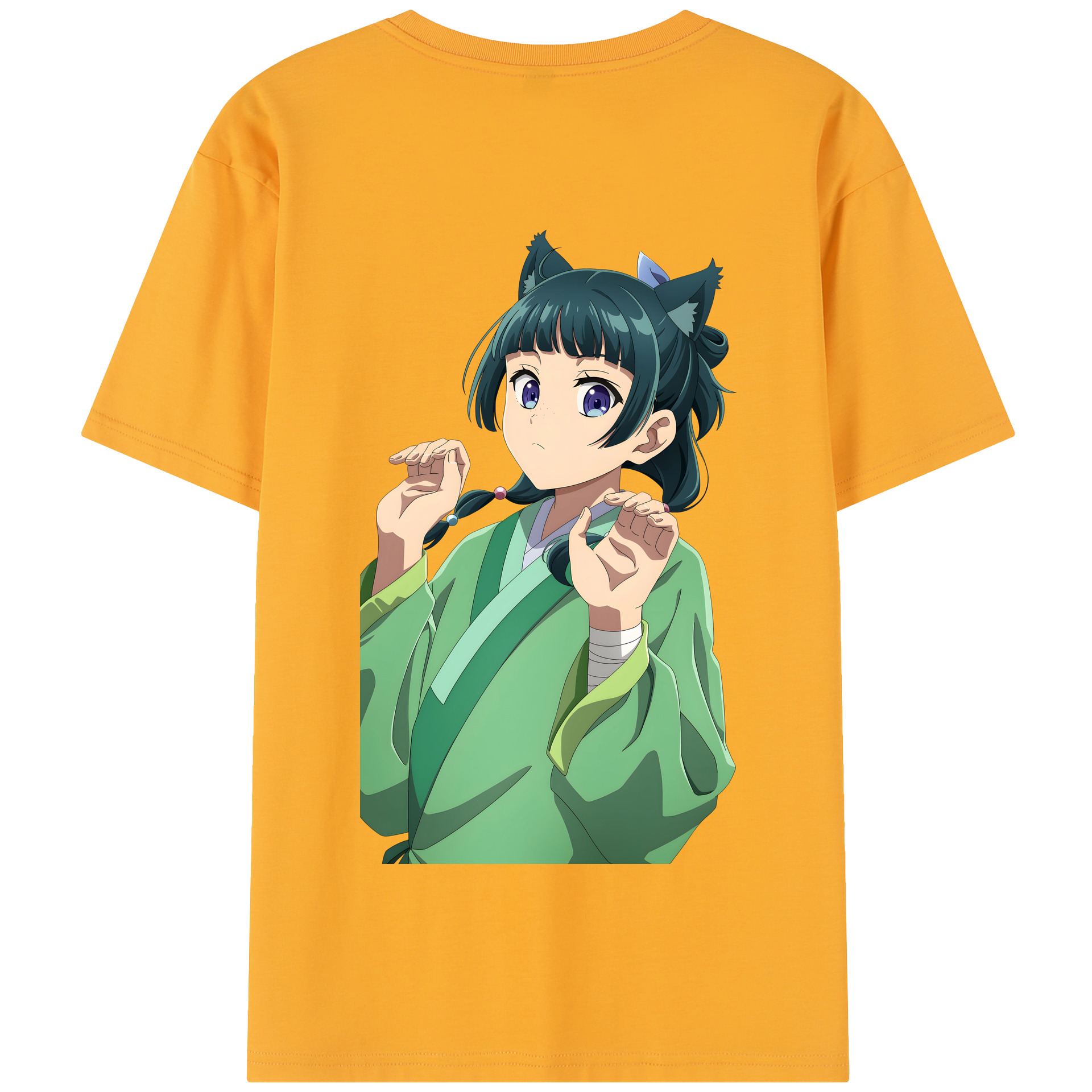 （画像用） 薬屋のひとりごと The Apothecary Diaries 綿100％半袖Tシャツ（背面プリント）