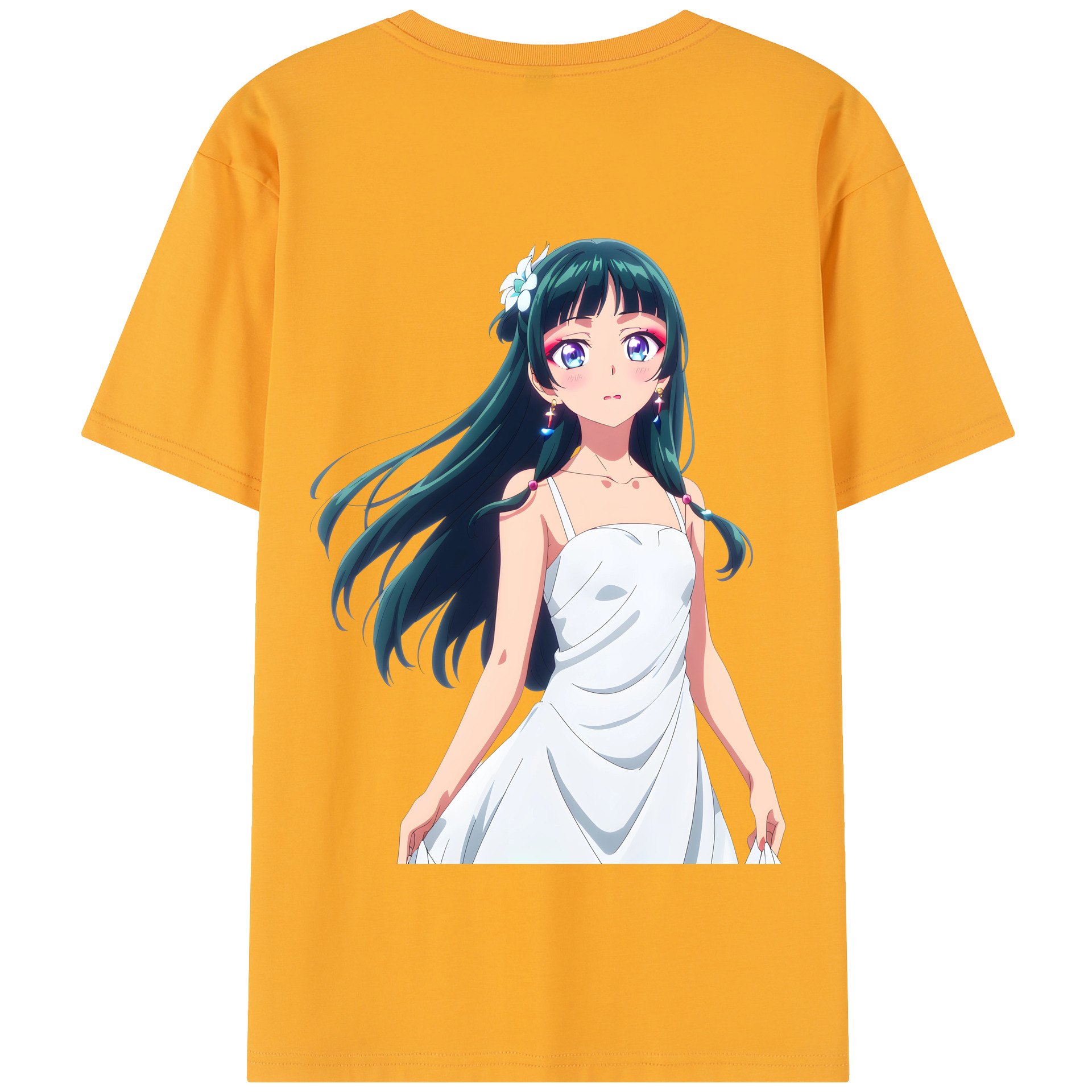 （画像用） 薬屋のひとりごと The Apothecary Diaries 綿100％半袖Tシャツ（背面プリント）