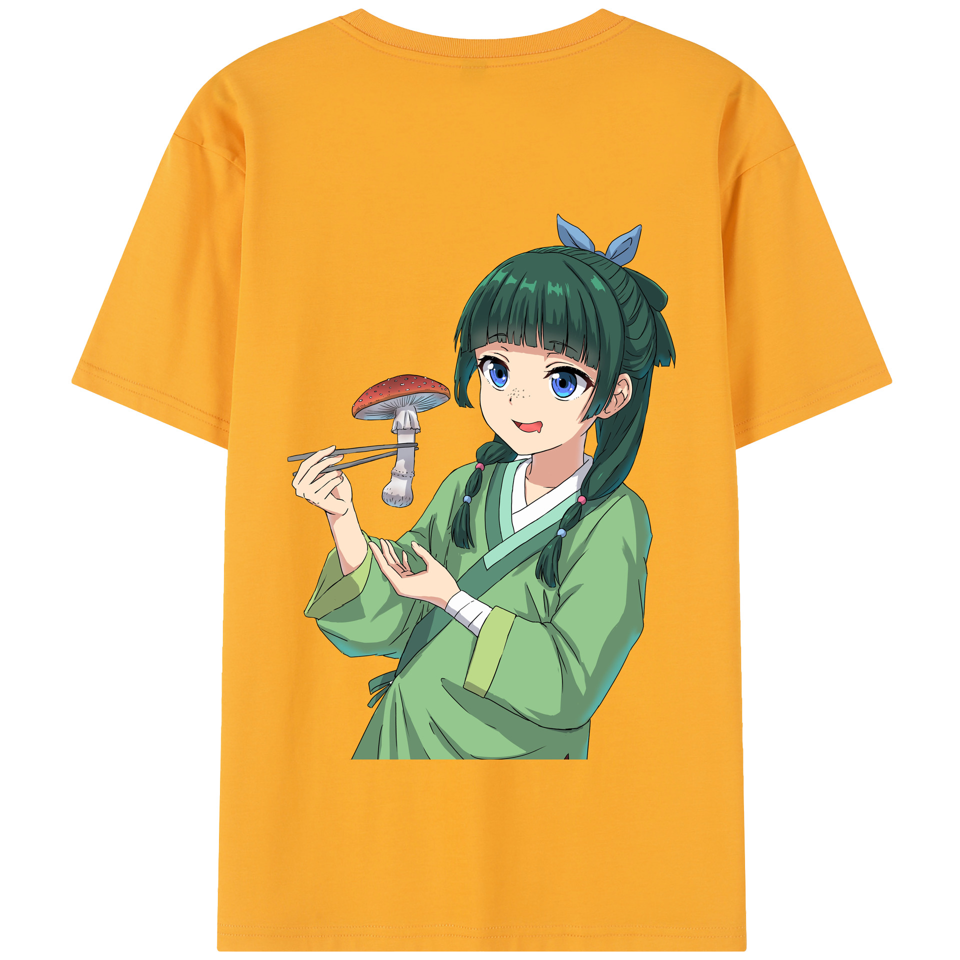 （画像用） 薬屋のひとりごと The Apothecary Diaries 綿100％半袖Tシャツ（背面プリント）