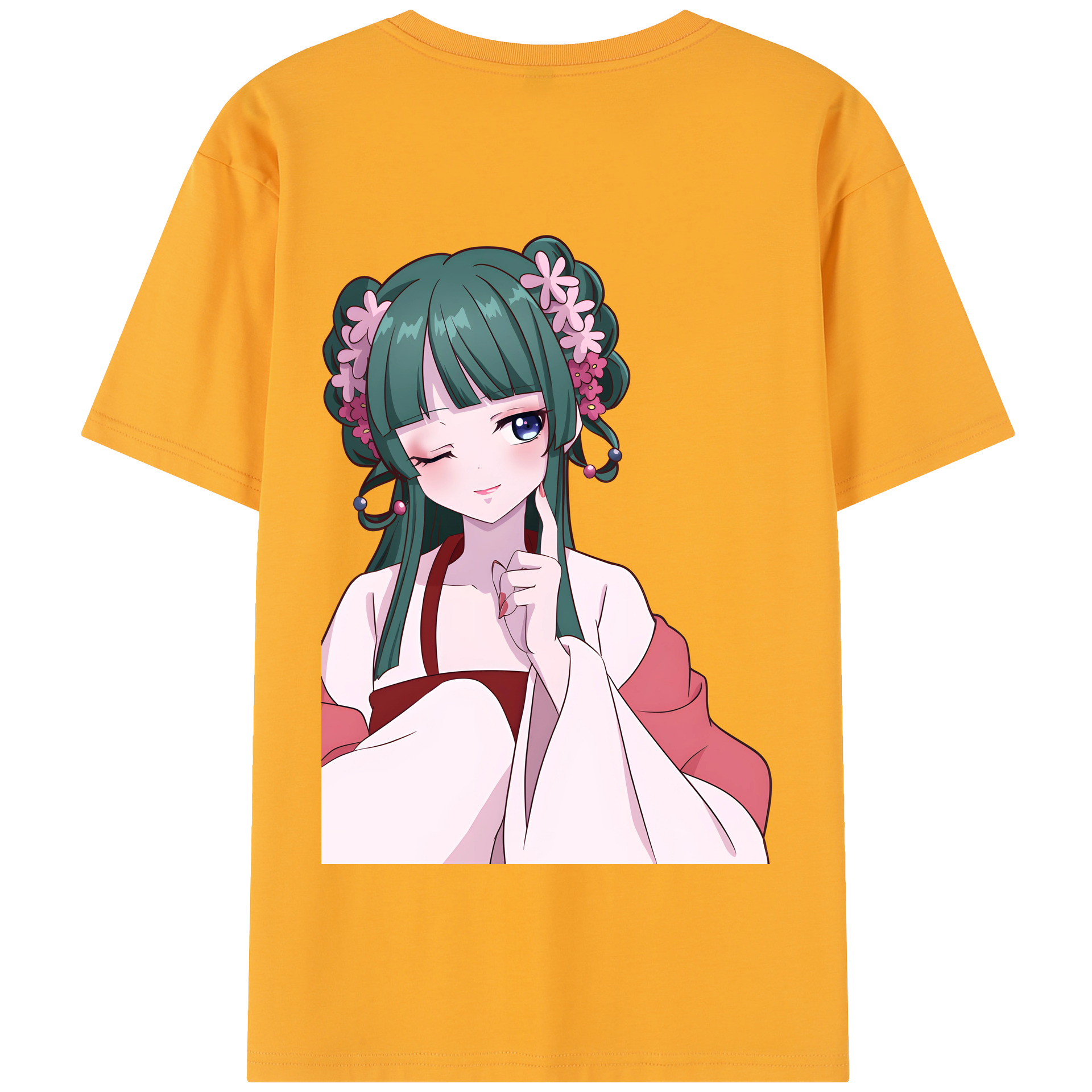 （画像用） 薬屋のひとりごと The Apothecary Diaries 綿100％半袖Tシャツ（背面プリント）