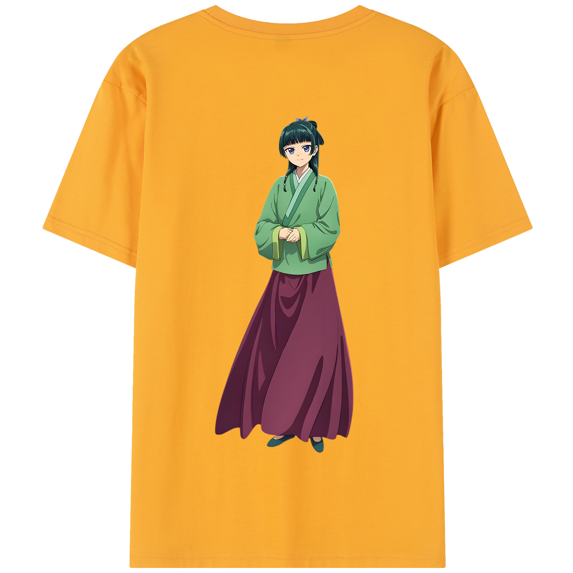 （画像用） 薬屋のひとりごと The Apothecary Diaries 綿100％半袖Tシャツ（背面プリント）