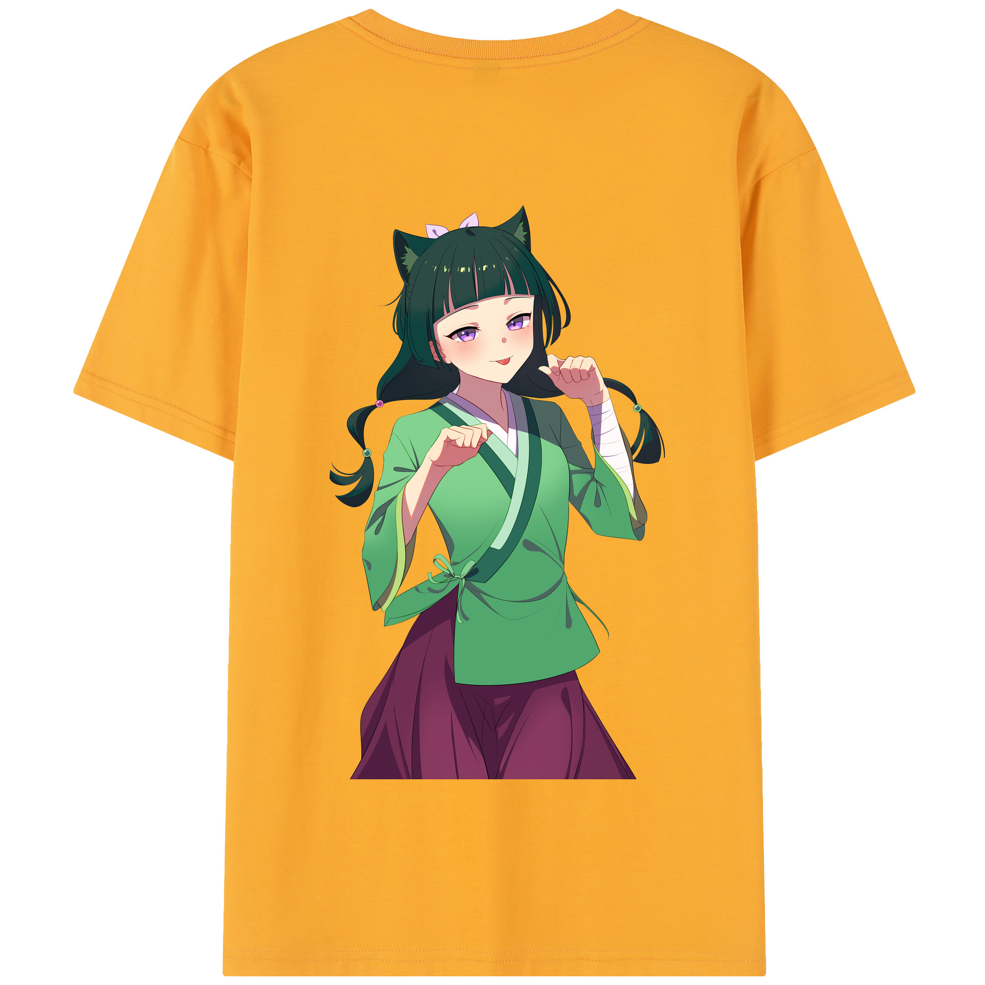 （画像用） 薬屋のひとりごと The Apothecary Diaries 綿100％半袖Tシャツ（背面プリント）