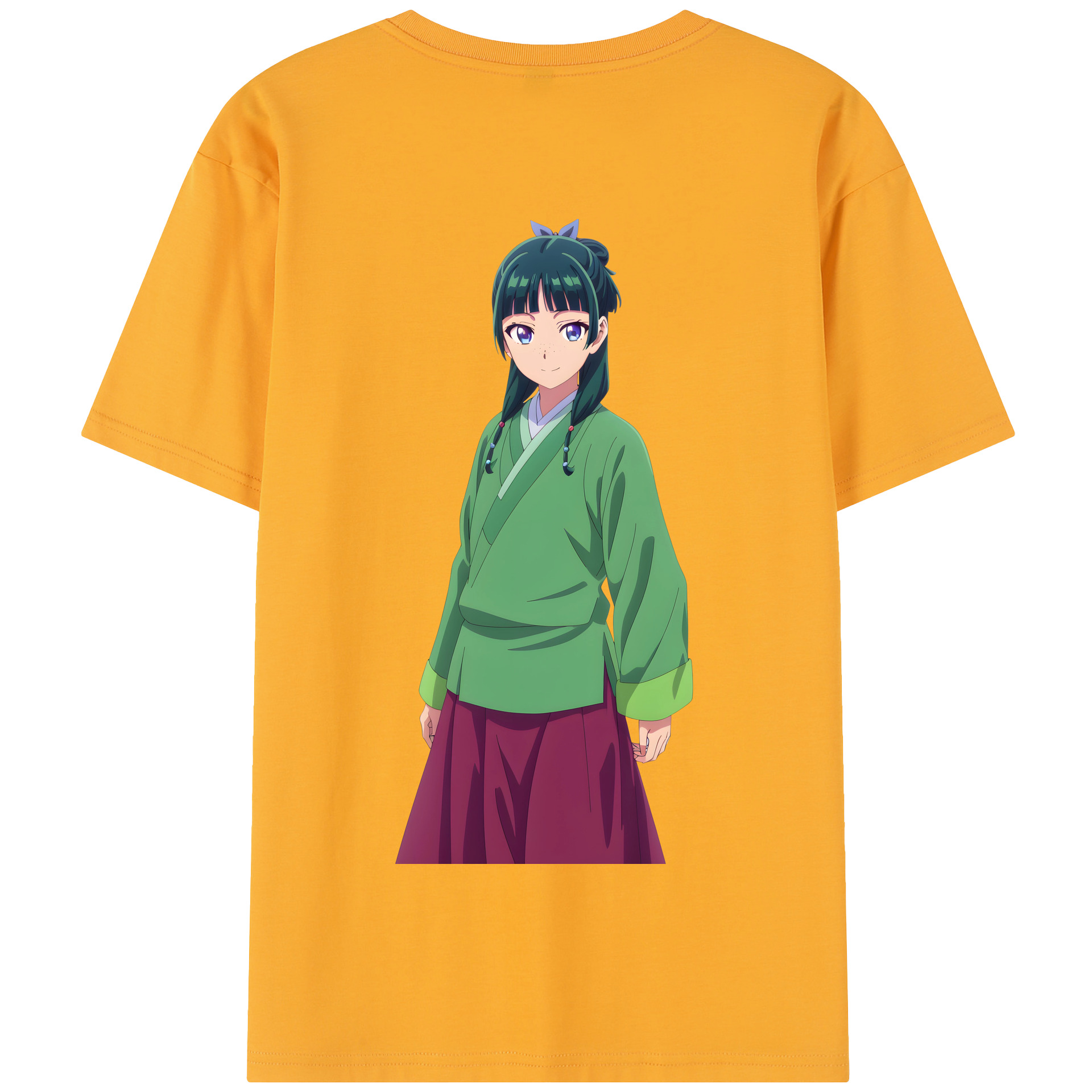 （画像用） 薬屋のひとりごと The Apothecary Diaries 綿100％半袖Tシャツ（背面プリント）